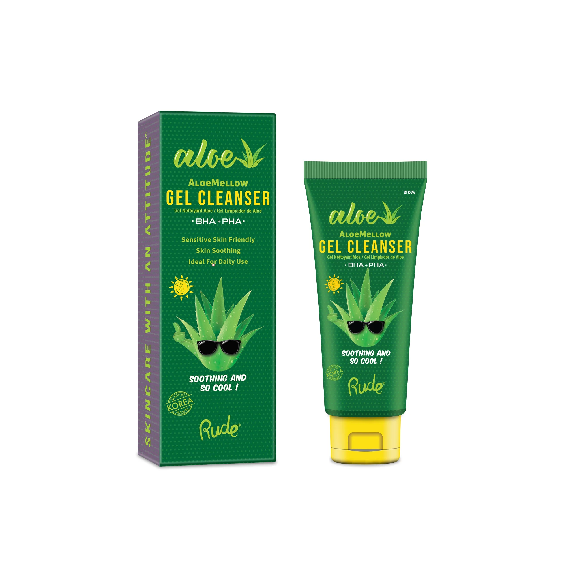 AloeMellow Gel Cleanser Paper Display, 12pcs - Image 2
