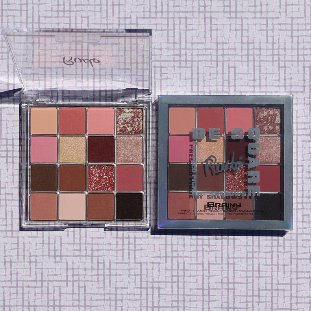 Be Square Pressed Pigments & Shadows - Brainy - Image 2