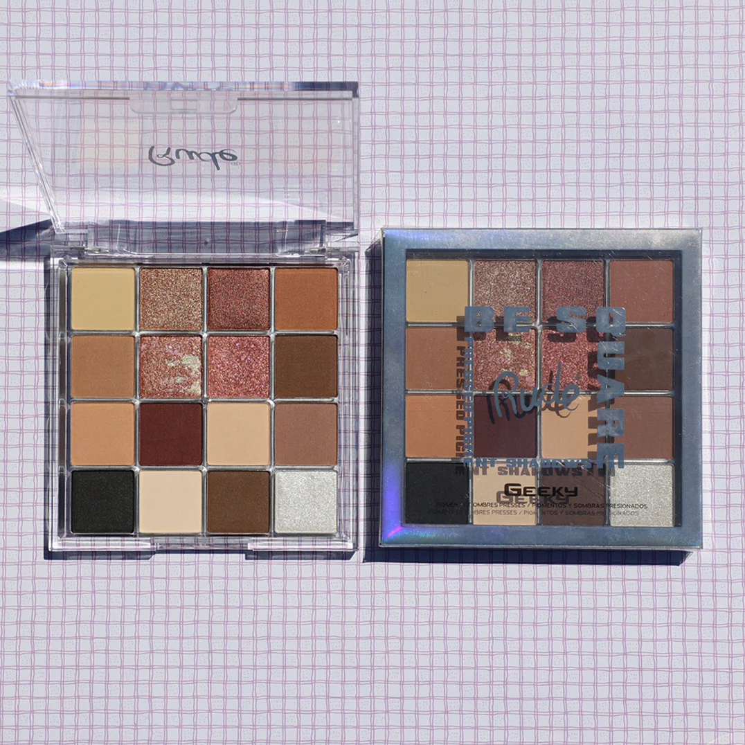Be Square Pressed Pigments & Shadows - Geeky - Image 2