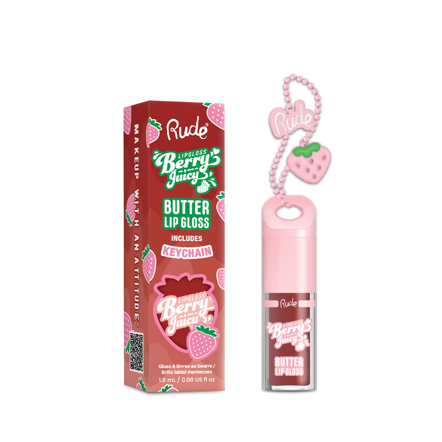 Berry Juicy Butter Lip Gloss Keychain - Image 11