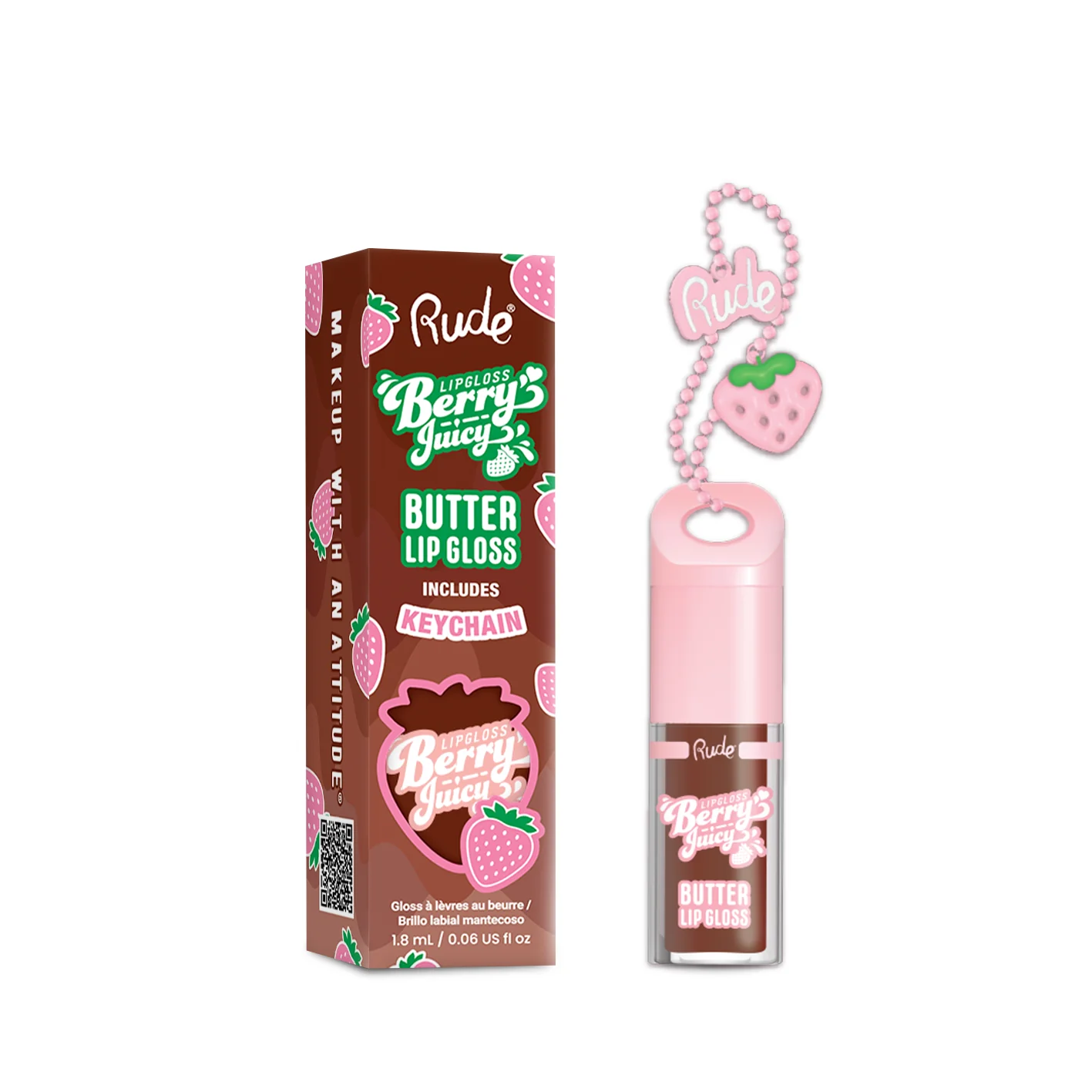 Berry Juicy Butter Lip Gloss Keychain - Image 12