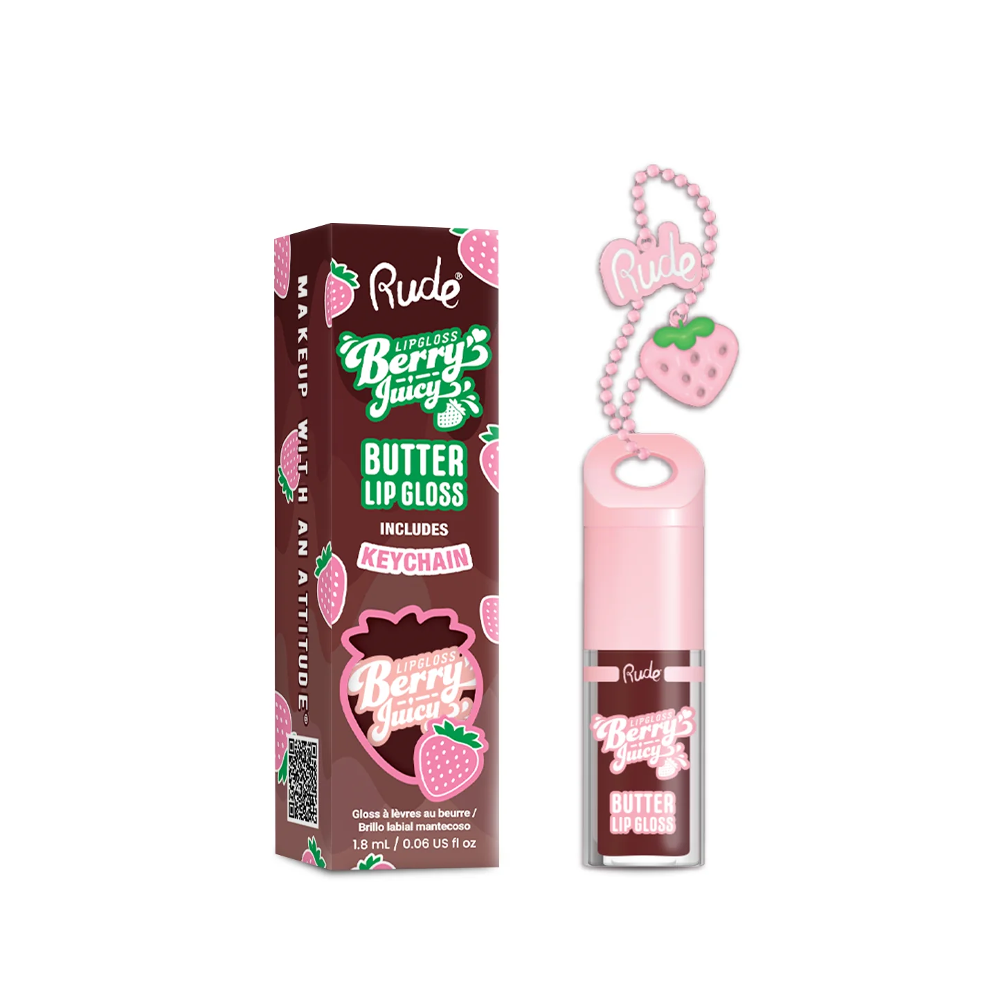 Berry Juicy Butter Lip Gloss Keychain - Image 13
