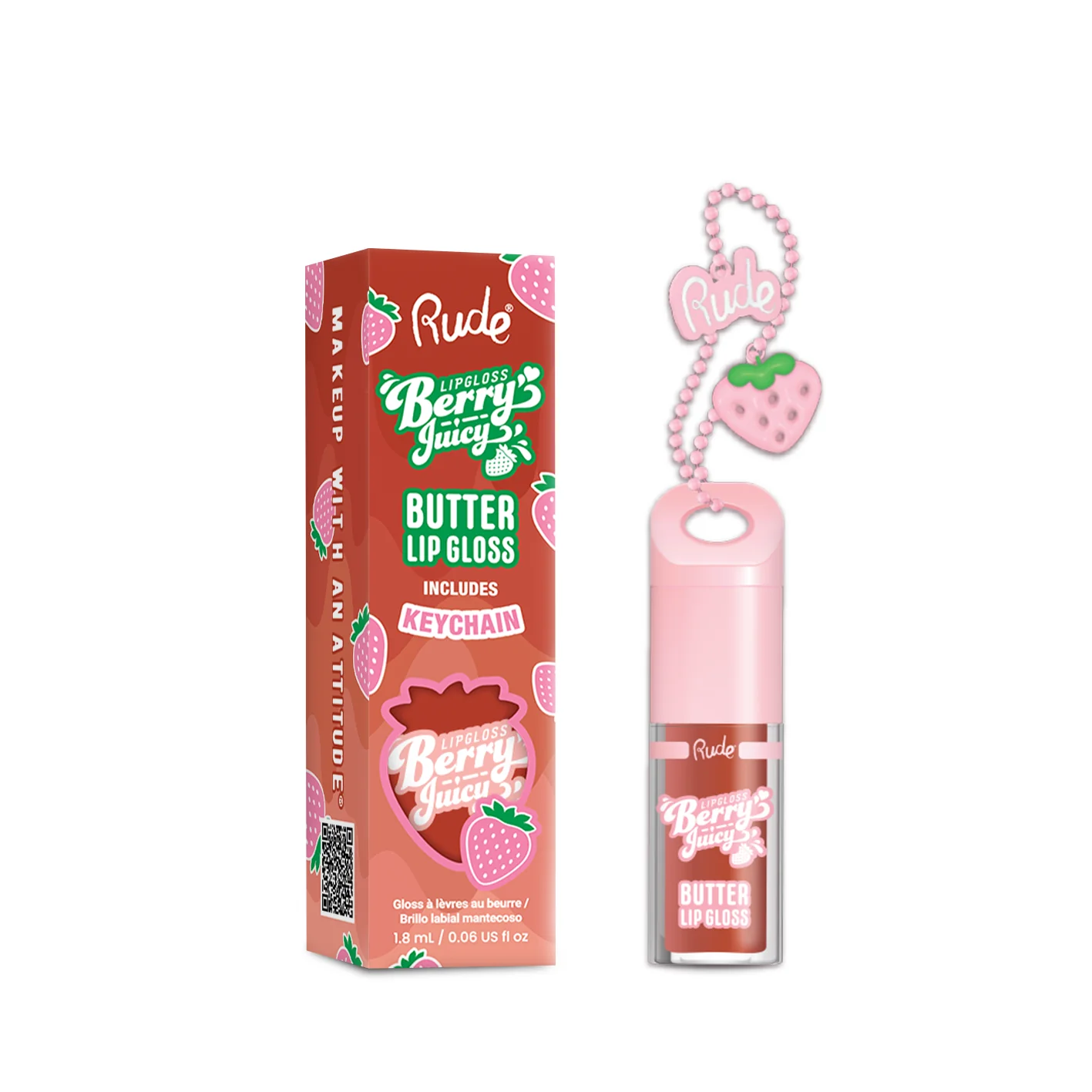 Berry Juicy Butter Lip Gloss Keychain - Image 21