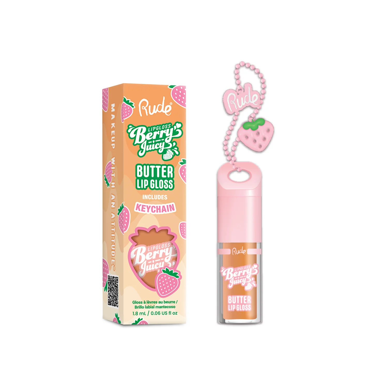 Berry Juicy Butter Lip Gloss Keychain - Image 4