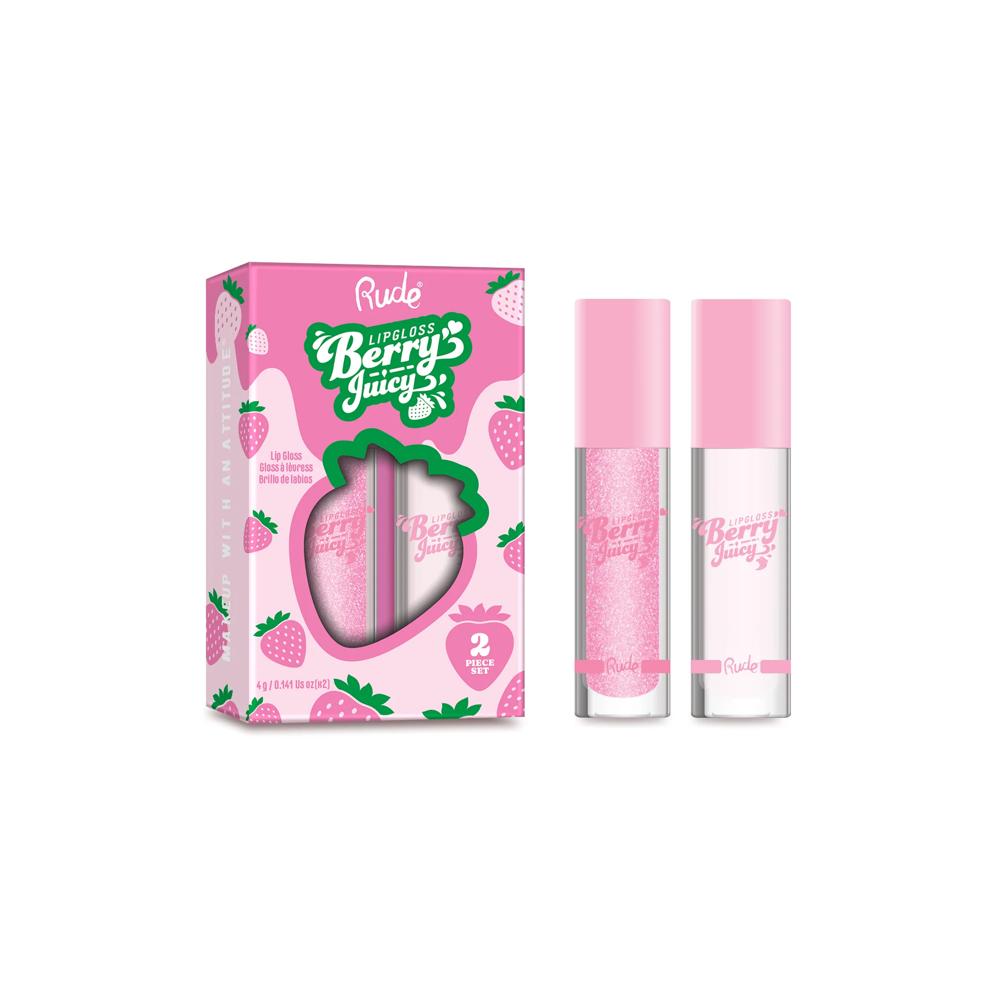 Berry Juicy Lip Gloss Duo Set - Image 5