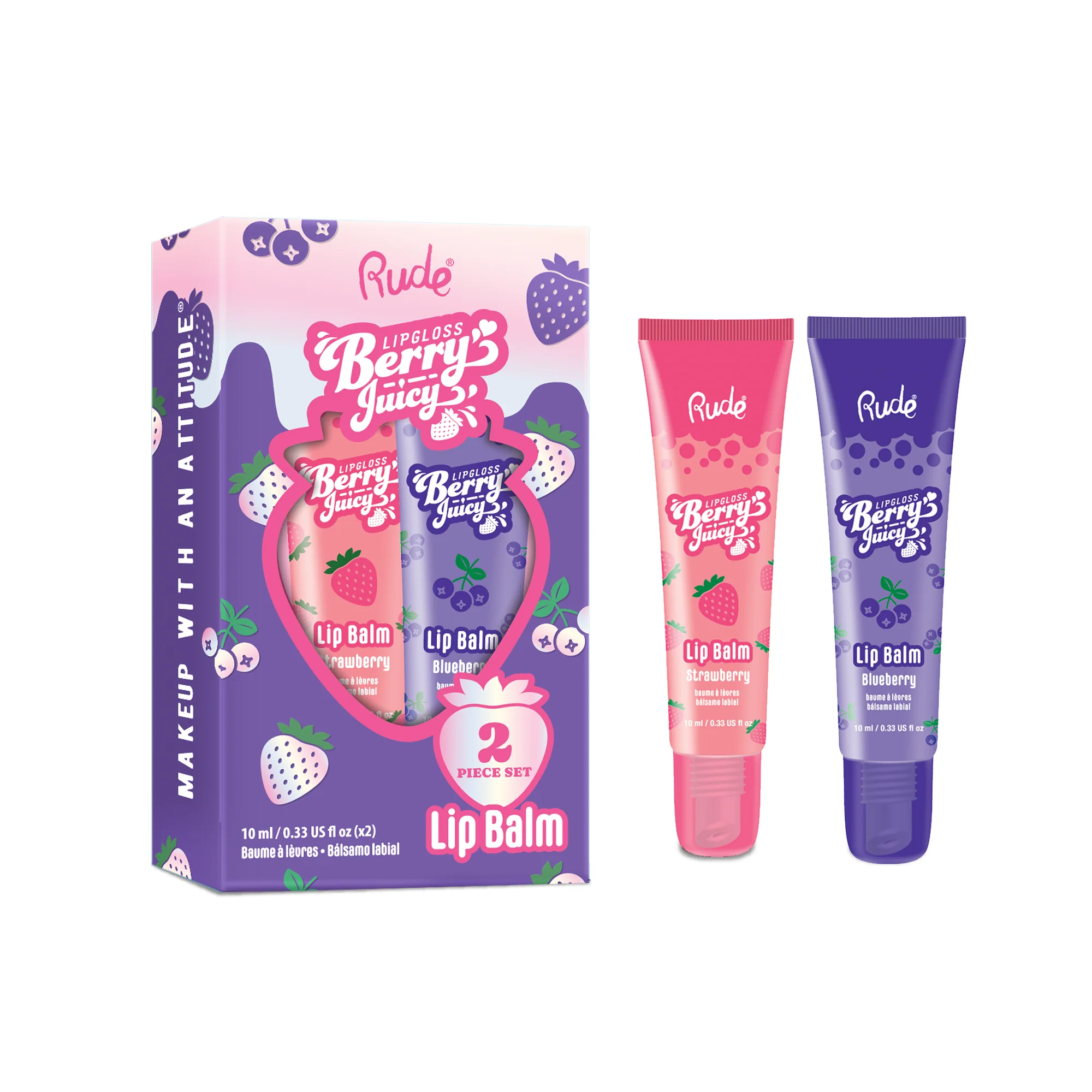 Berry Juicy Lip Balm Duo Set - Image 4