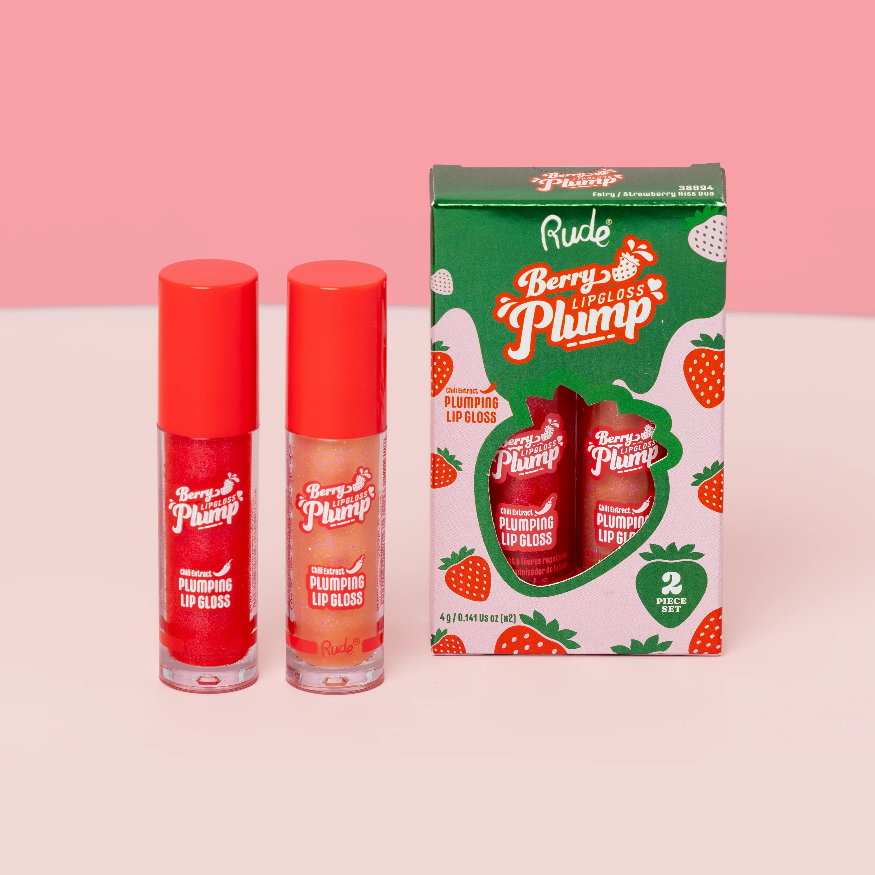 Berry Plump Plumping Lip Gloss Duo Set - Image 3