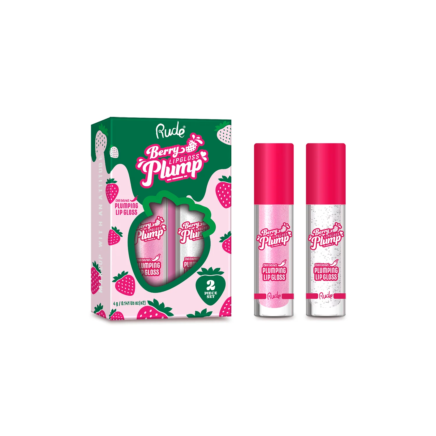 Berry Plump Plumping Lip Gloss Duo Set - Image 4