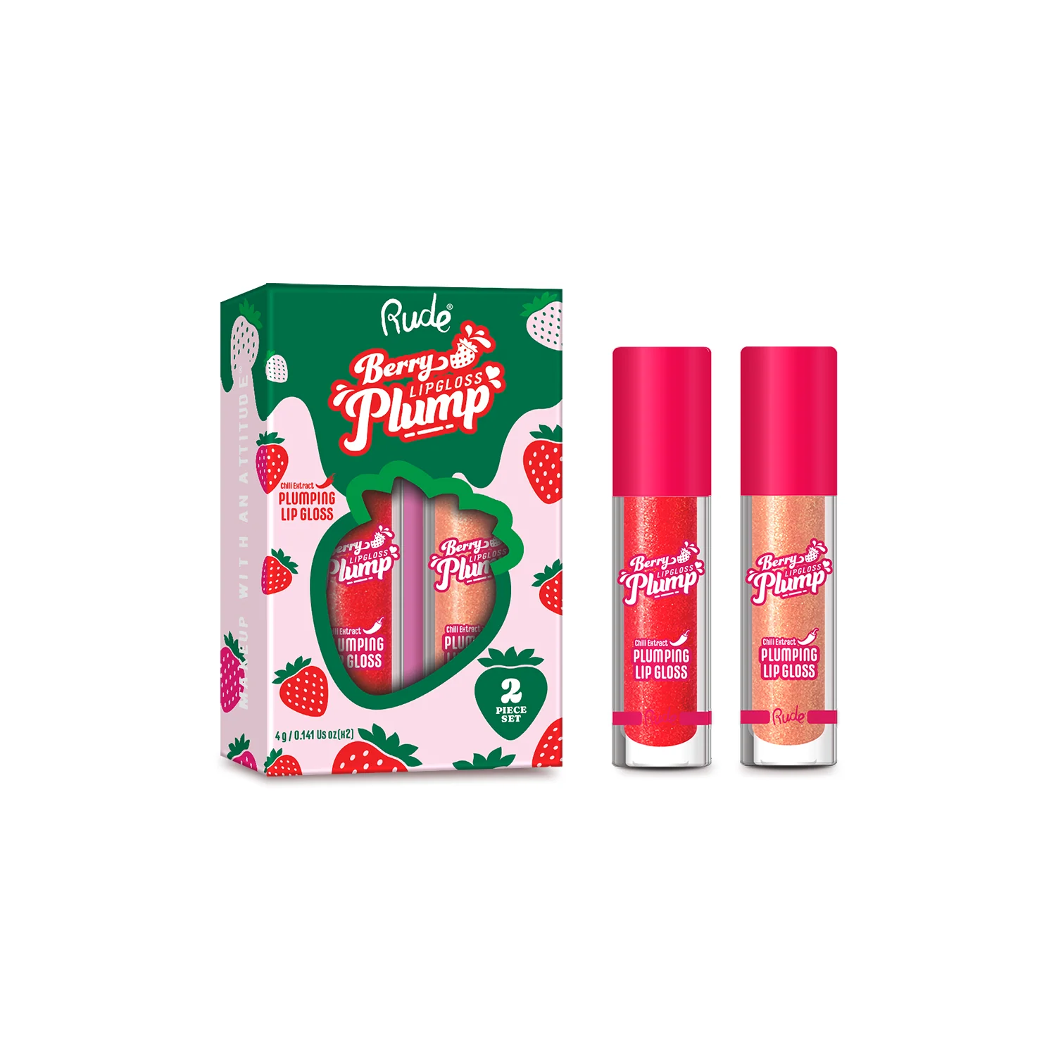 Berry Plump Plumping Lip Gloss Duo Set - Image 5