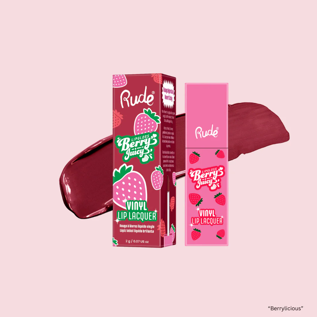 Berry Juicy Vinyl Lip Lacquer - Image 10