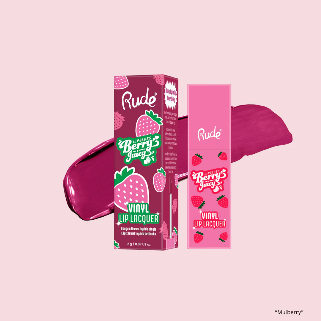 Berry Juicy Vinyl Lip Lacquer - Image 12