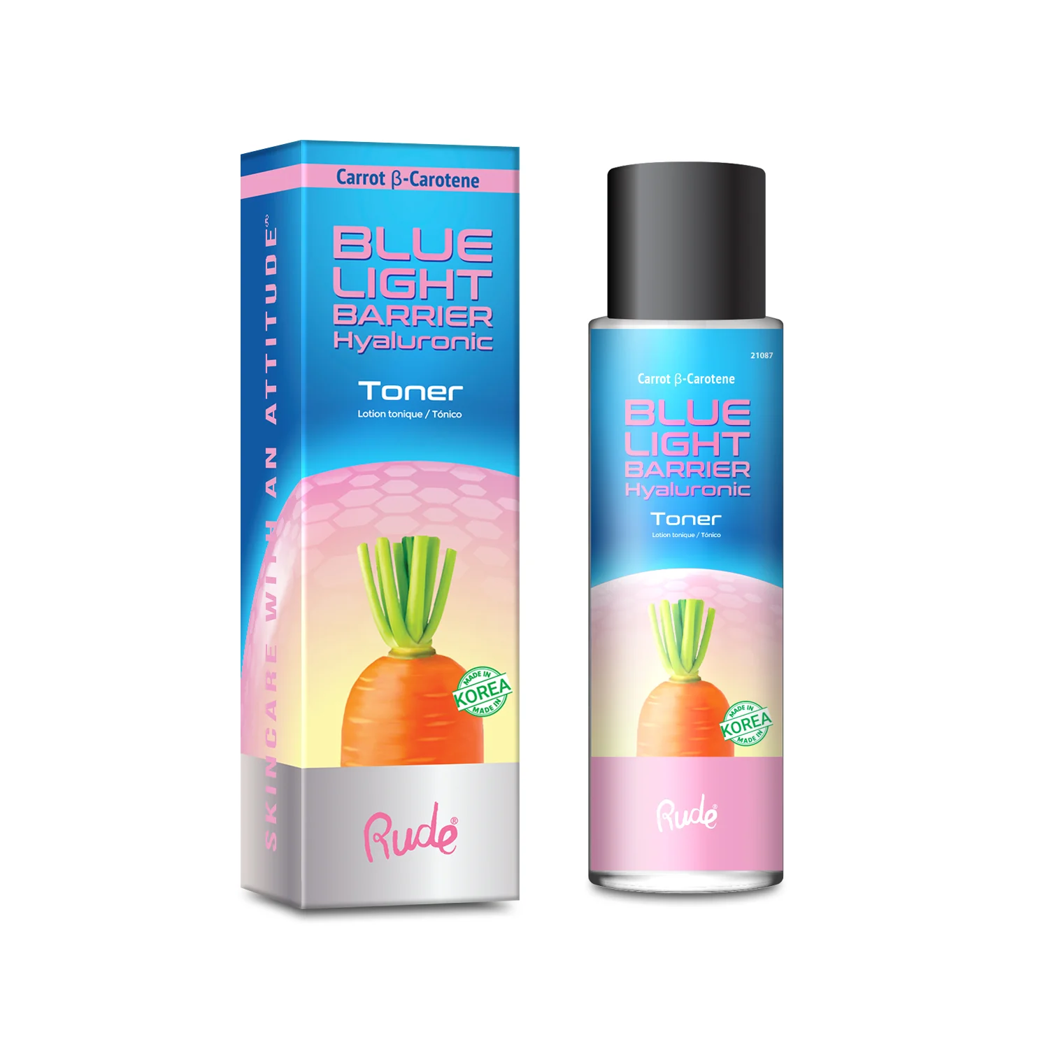 Blue Light Barrier Hyaluronic Toner Paper Display, 12pcs - Image 2