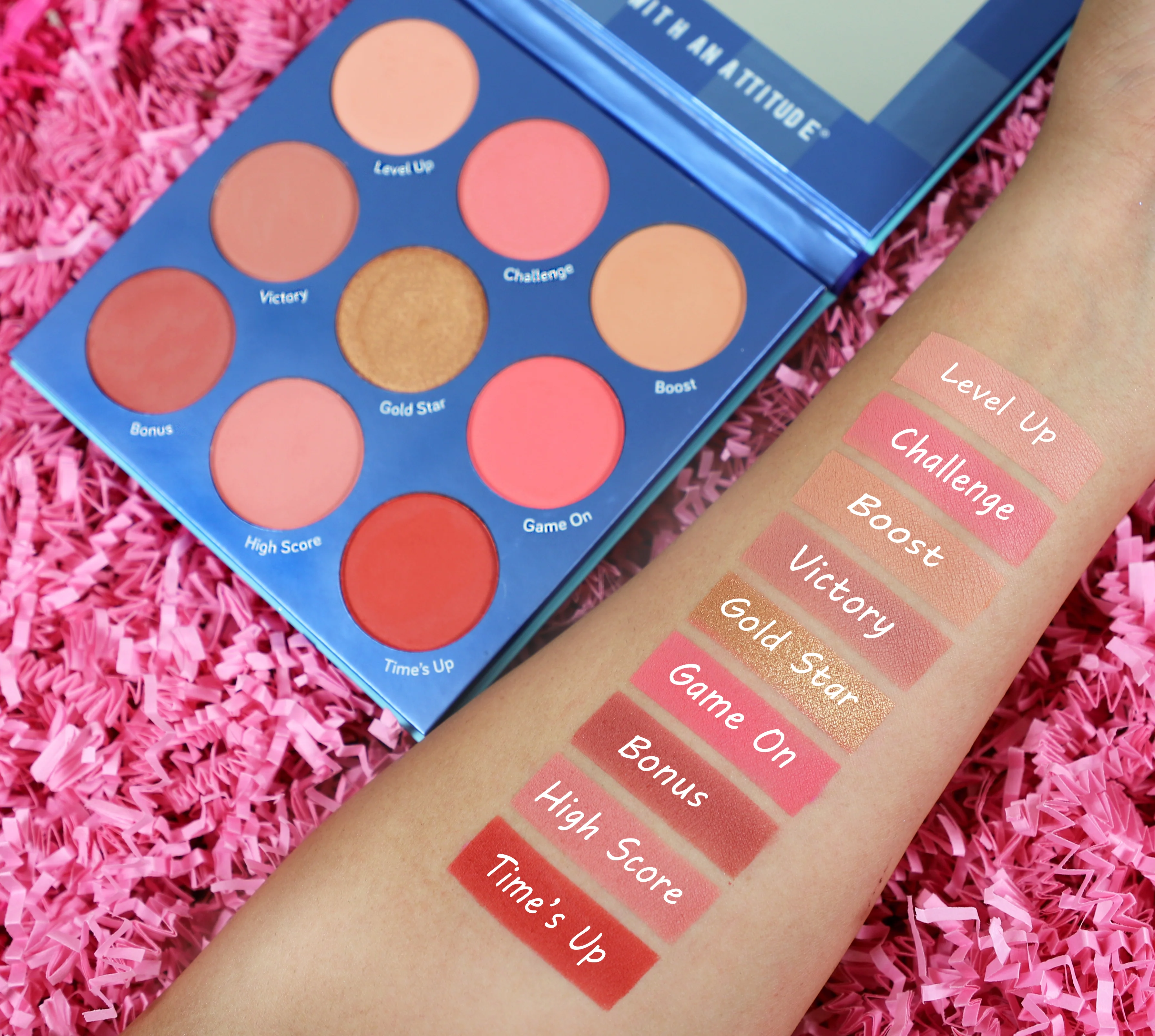 Blush Crush 9 Color Blush Palette - Level Up - Image 3