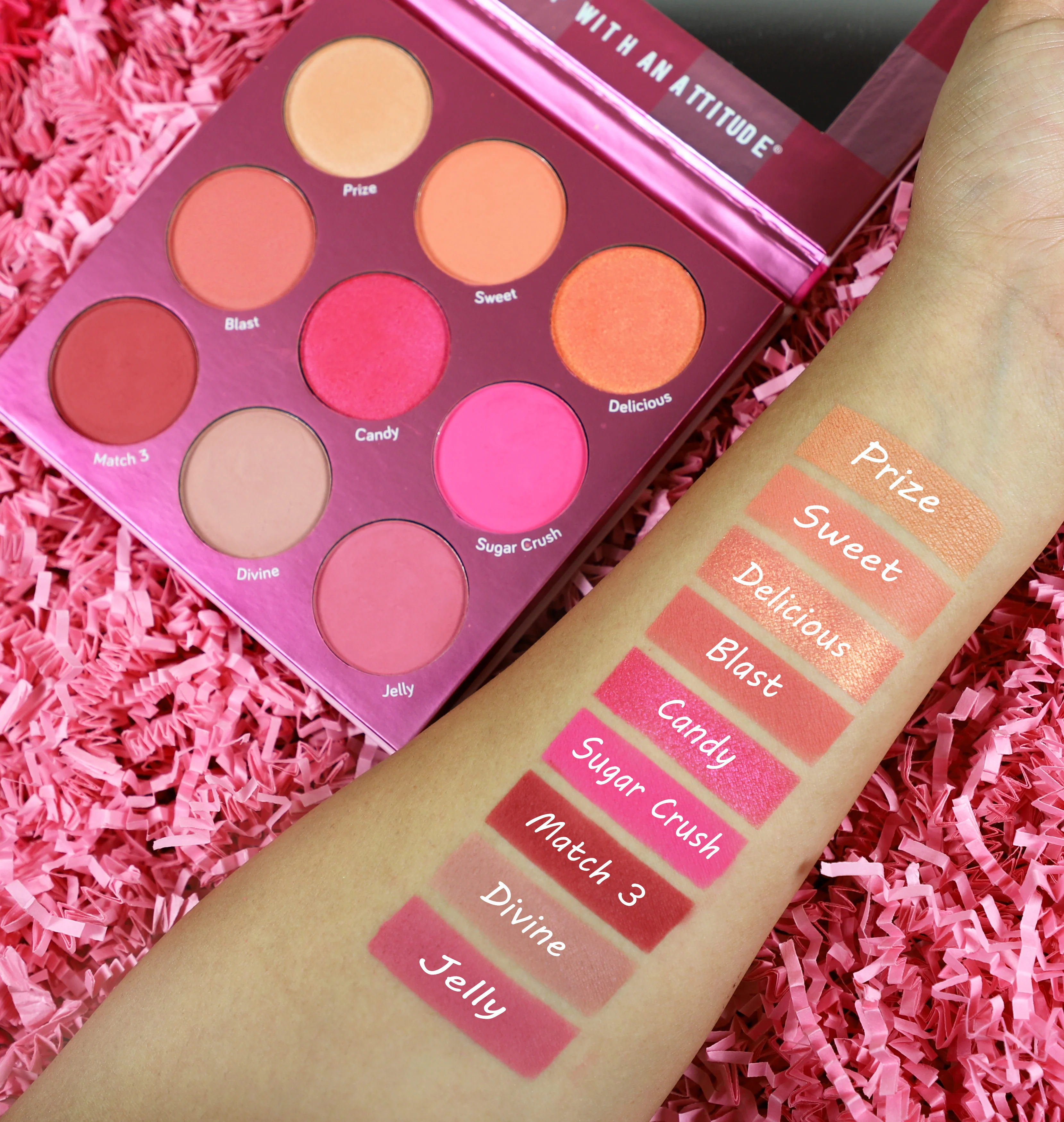 Blush Crush 9 Color Blush Palette - Match Three - Image 3