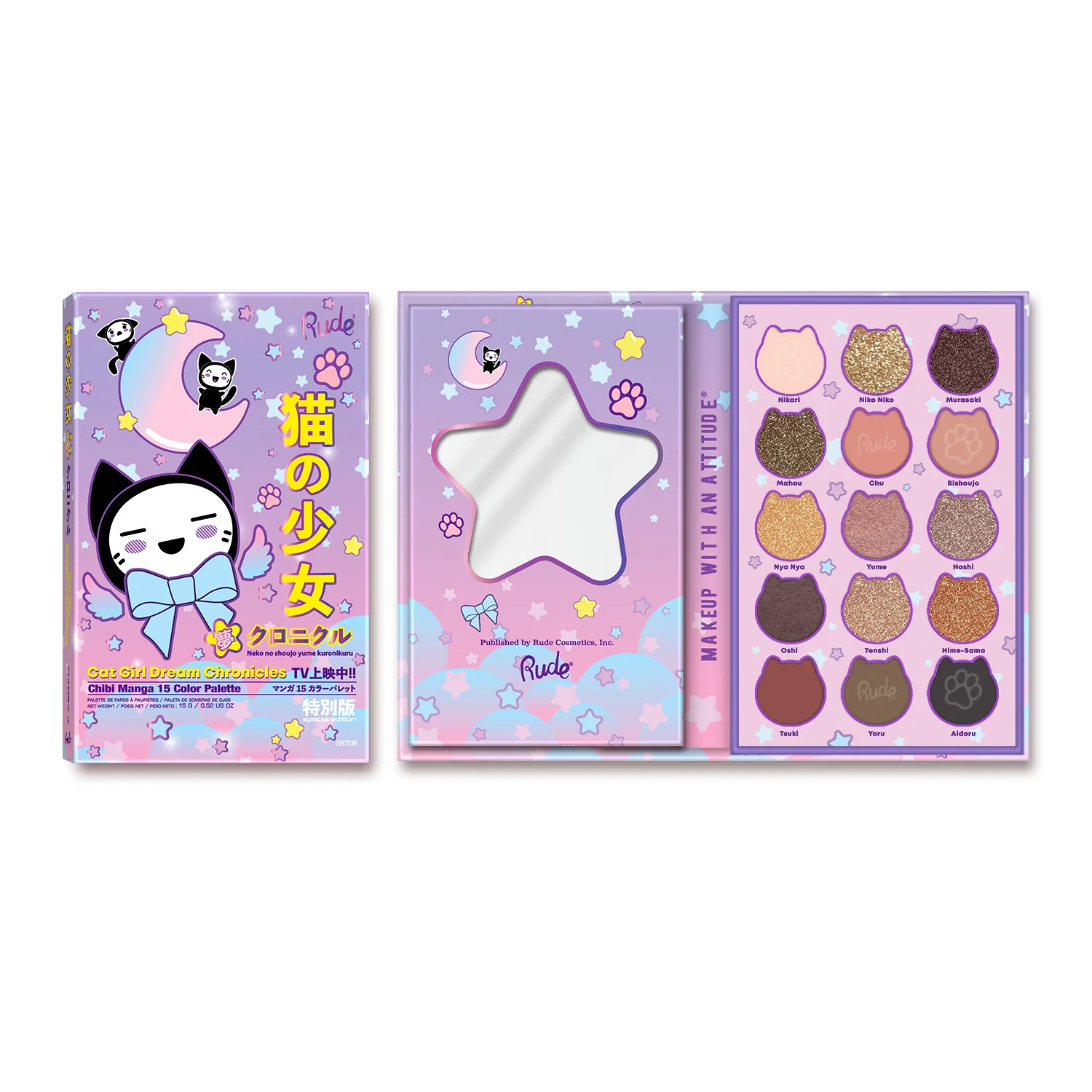 Chibi Manga Collection 15 Color Palette - Cat Girl Dream Chronicles - Image 2