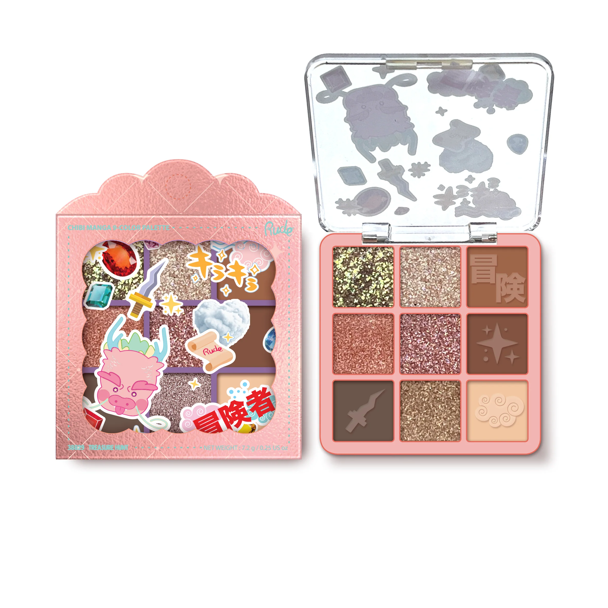 Chibi Manga 9 Color Eyeshadow Palette - Image 16