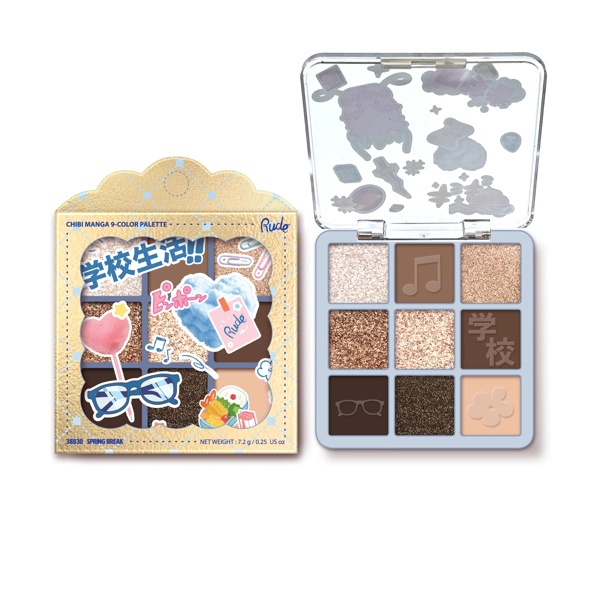 Chibi Manga 9 Color Eyeshadow Palette - Image 17