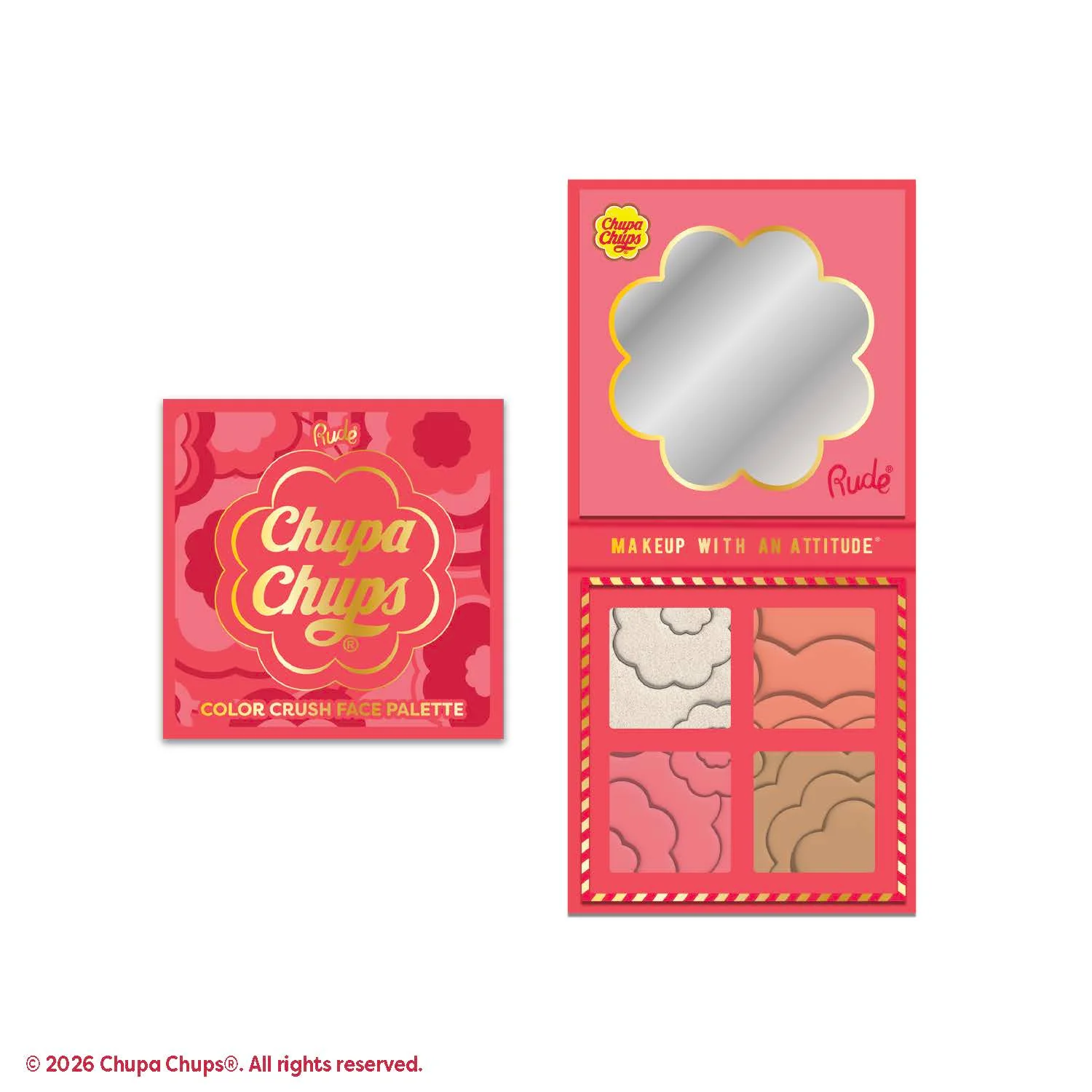 Chupa Chups Color Crush Face Palette - Image 4