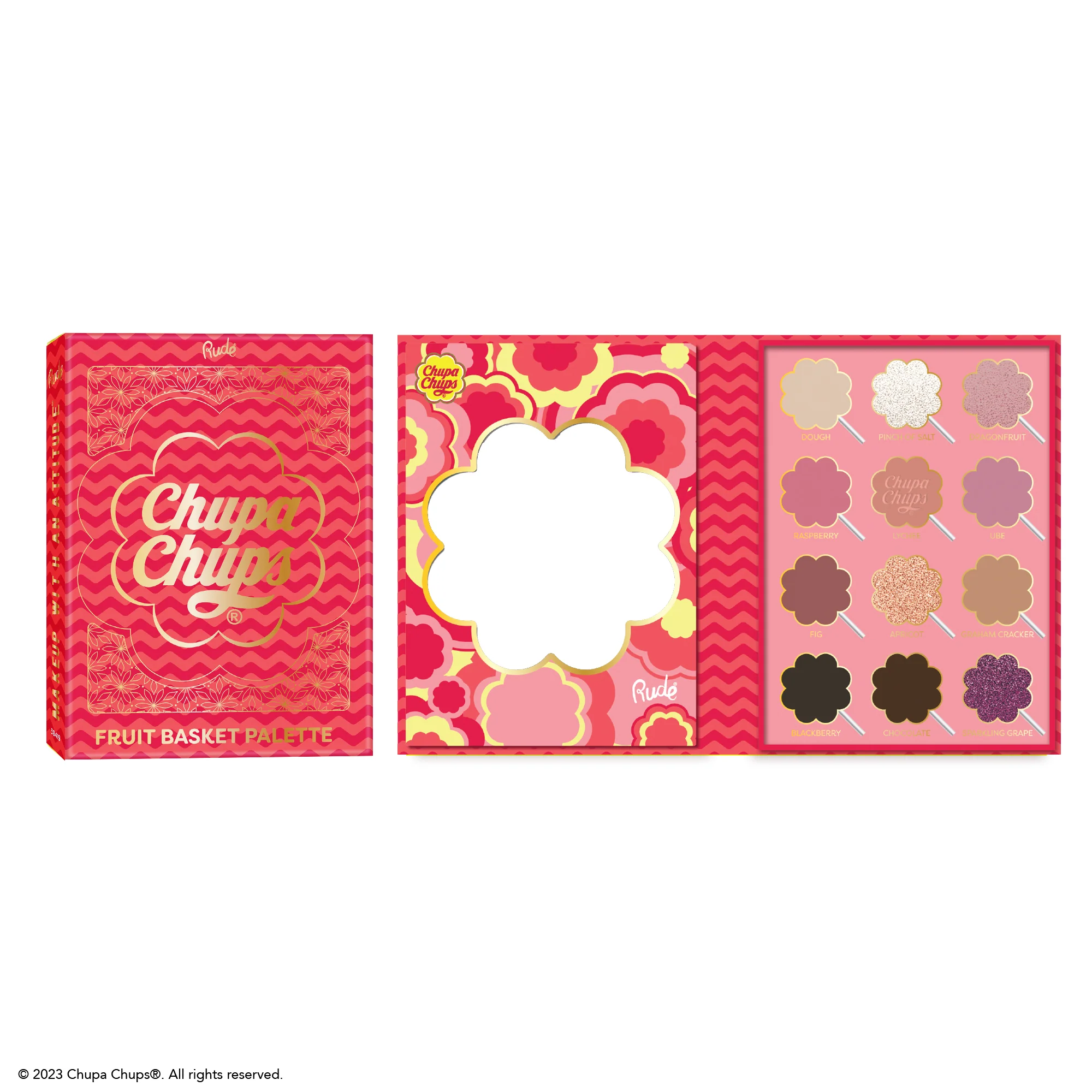 Chupa Chups Fruit Basket 12 Color Palette - Image 3