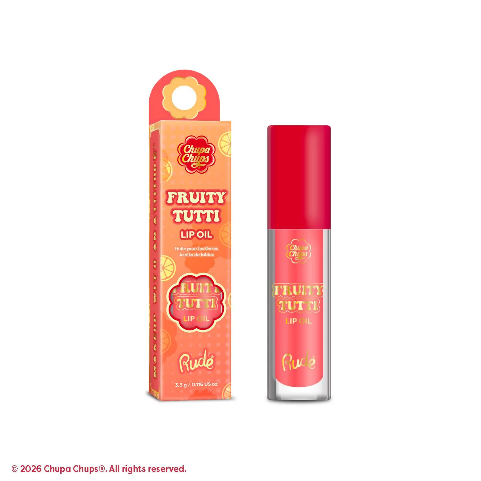 Chupa Chups Fruity Tutti Lip Oil - Image 6