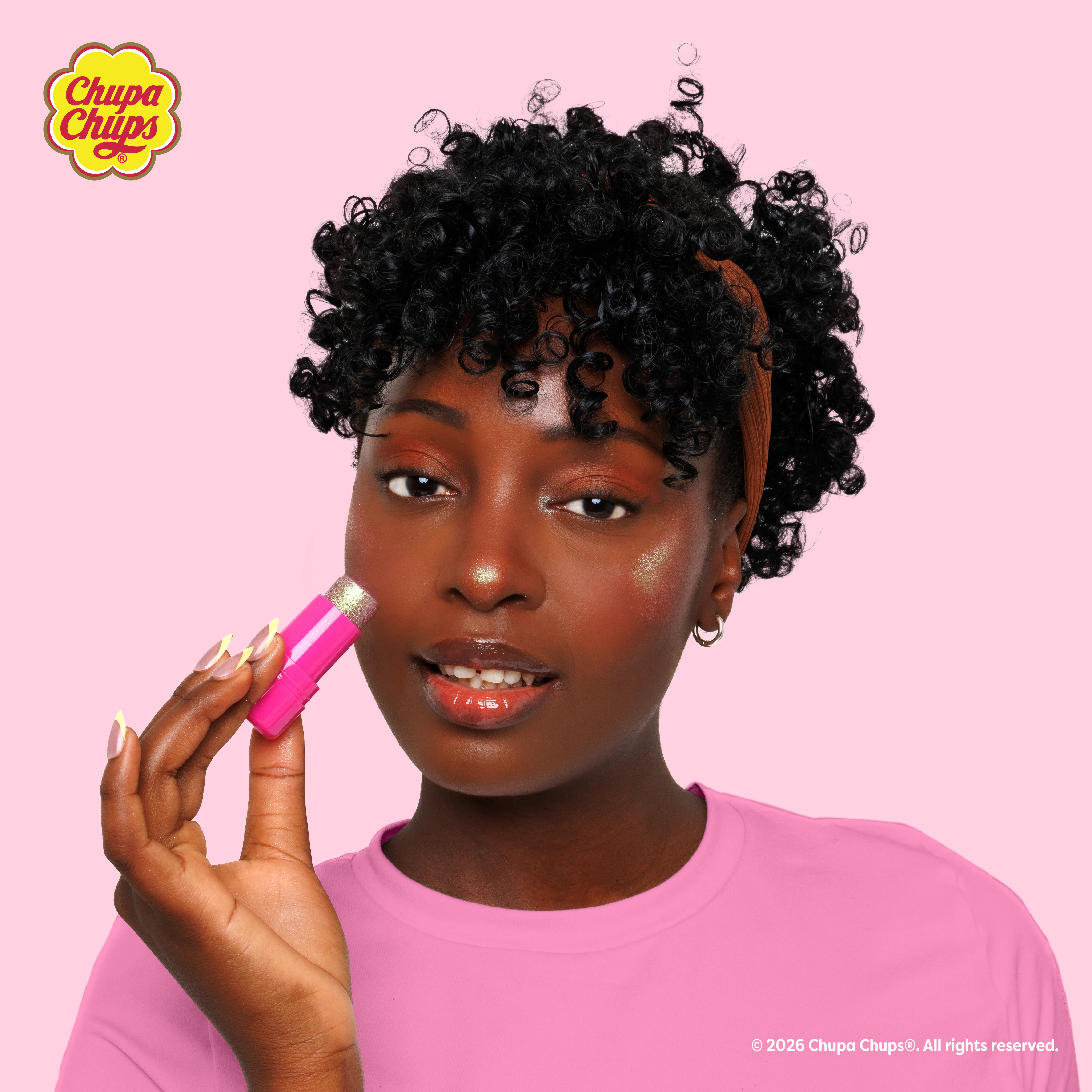 Chupa Chups Glow Pop Jelly Highlighter Stick - Image 3