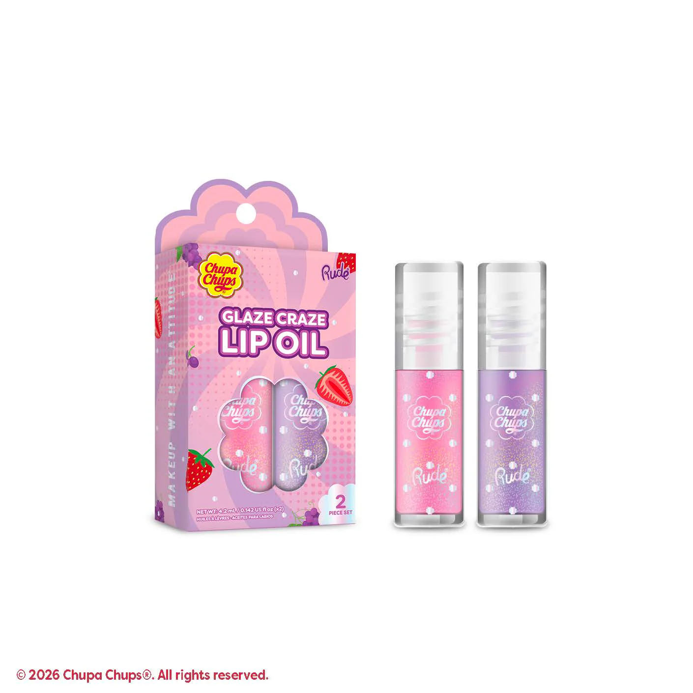 Chupa Chups Glaze Craze Lip Oil Duos - Image 4