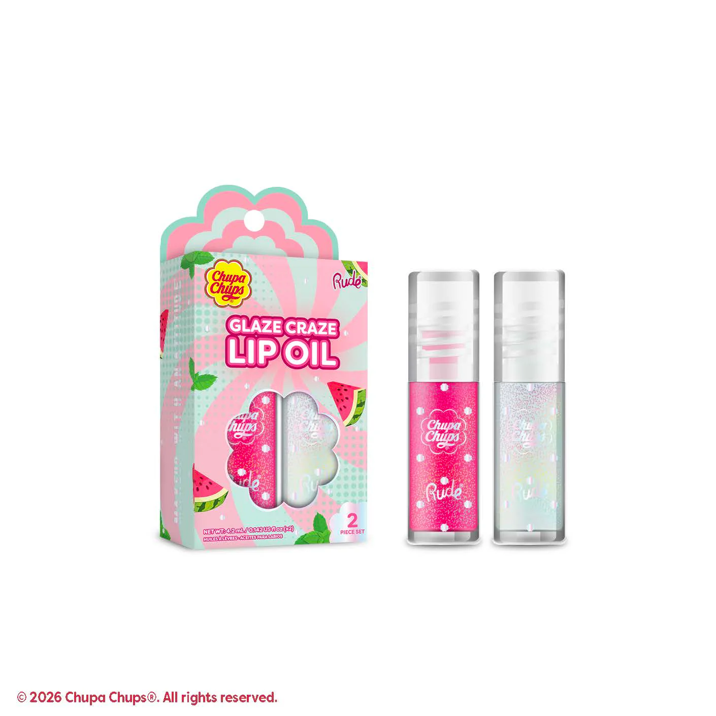 Chupa Chups Glaze Craze Lip Oil Duos - Image 5