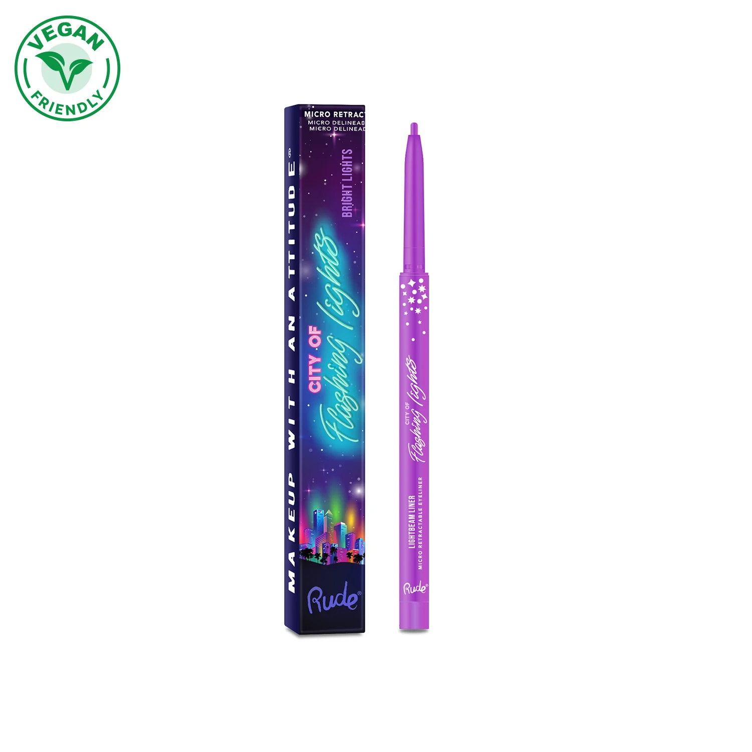 City of Flashing Lights Micro Retractable Liner - Image 12