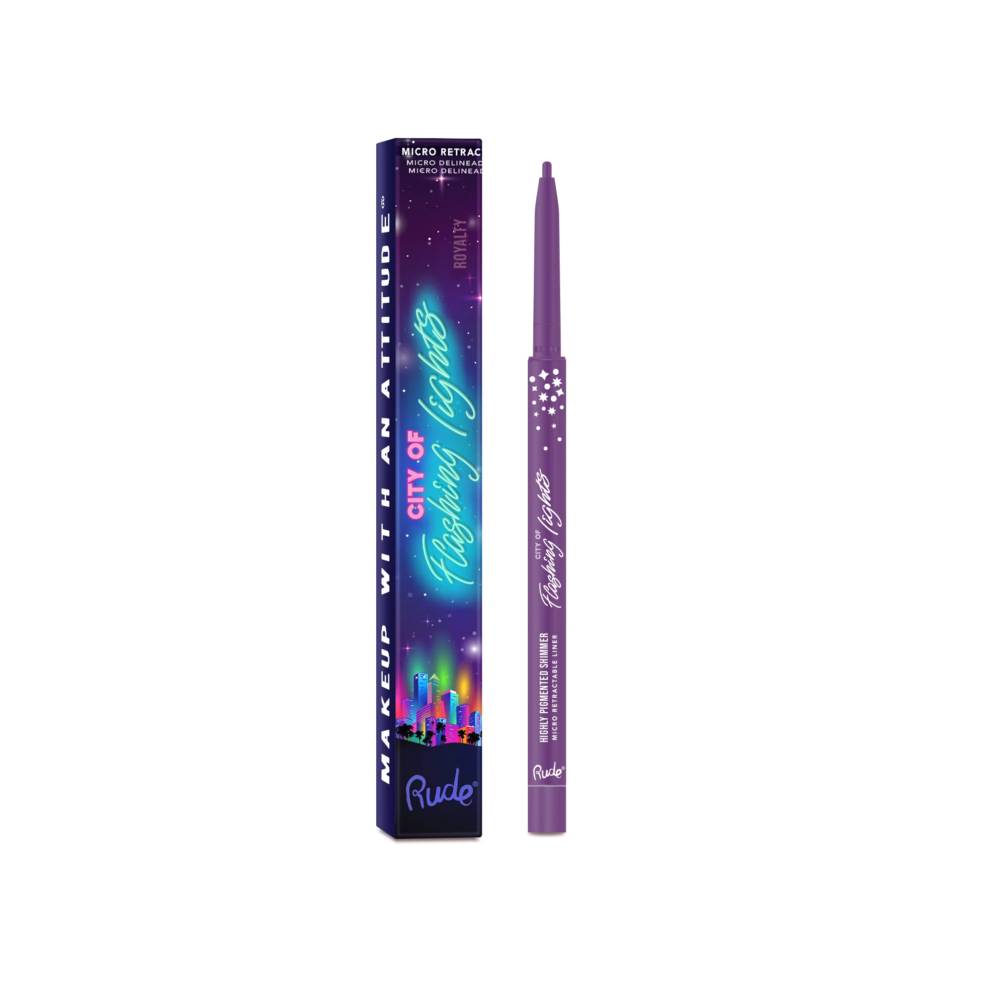 City of Flashing Lights Micro Retractable Liner - Image 38