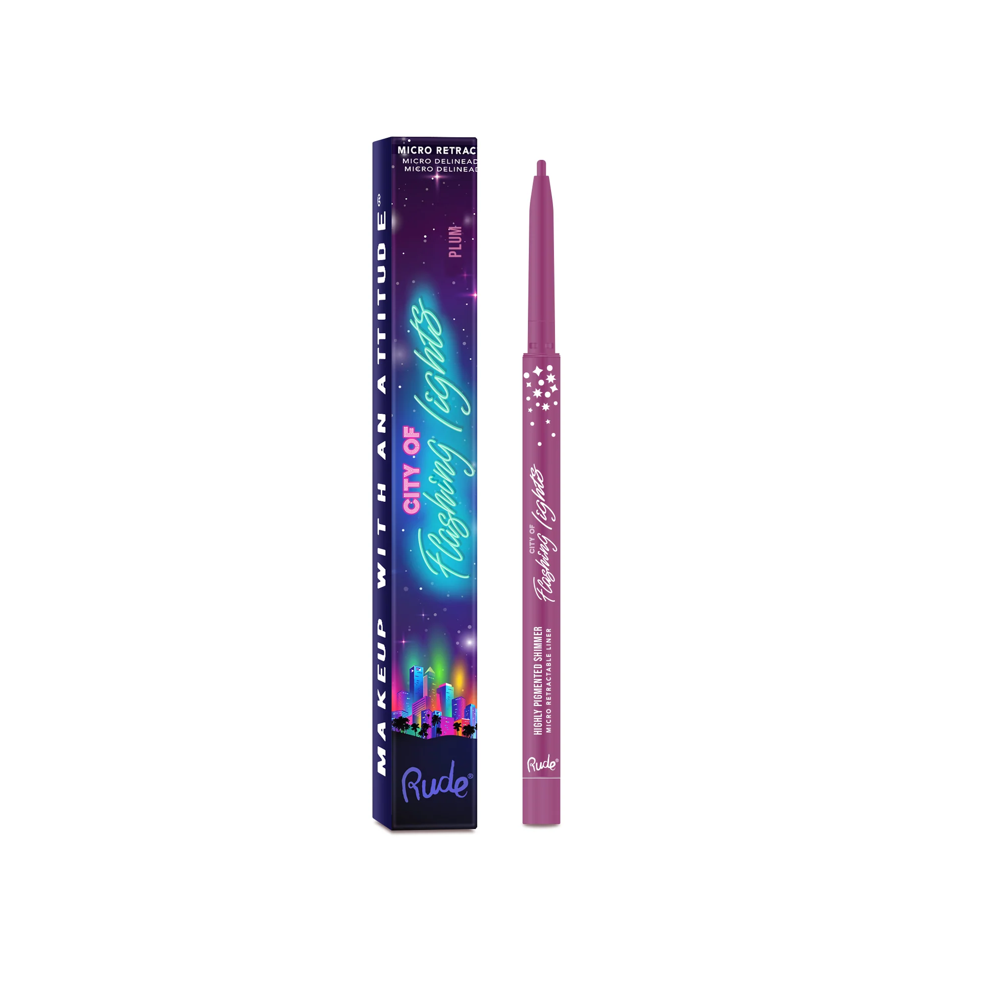 City of Flashing Lights Micro Retractable Liner - Image 42