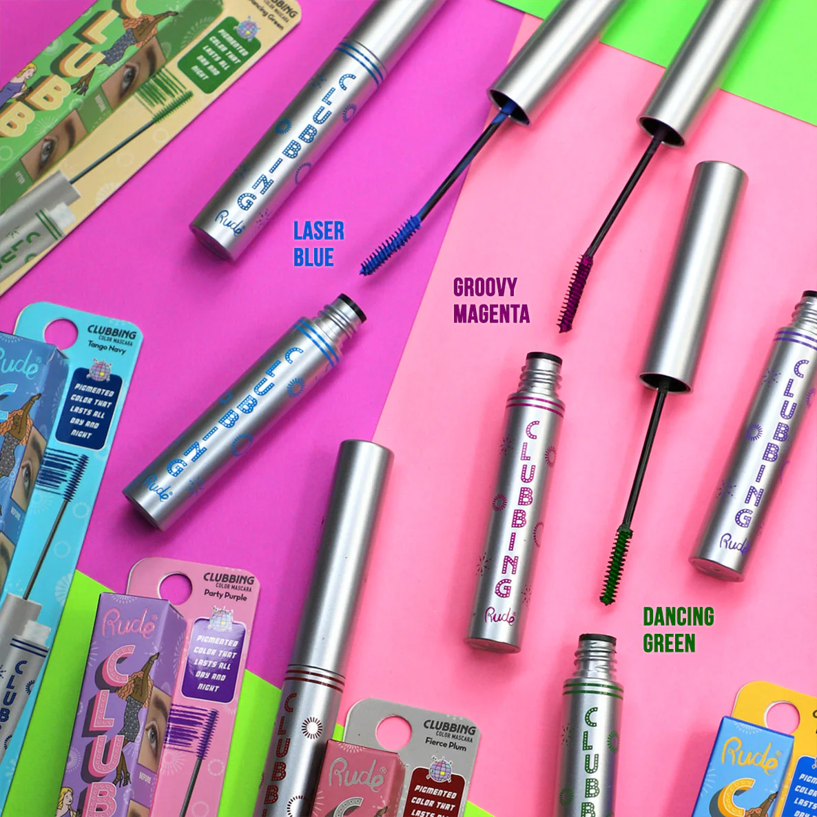 Clubbing Color Mascara Display Set, 48 PCS - Image 2