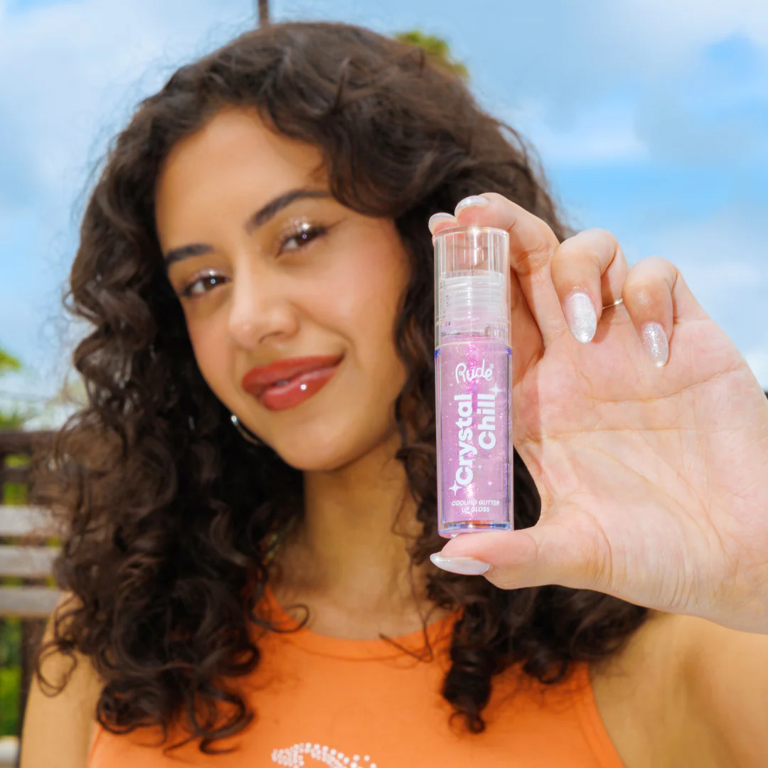 Crystal Chill Cooling Glitter Lip Gloss - Image 4
