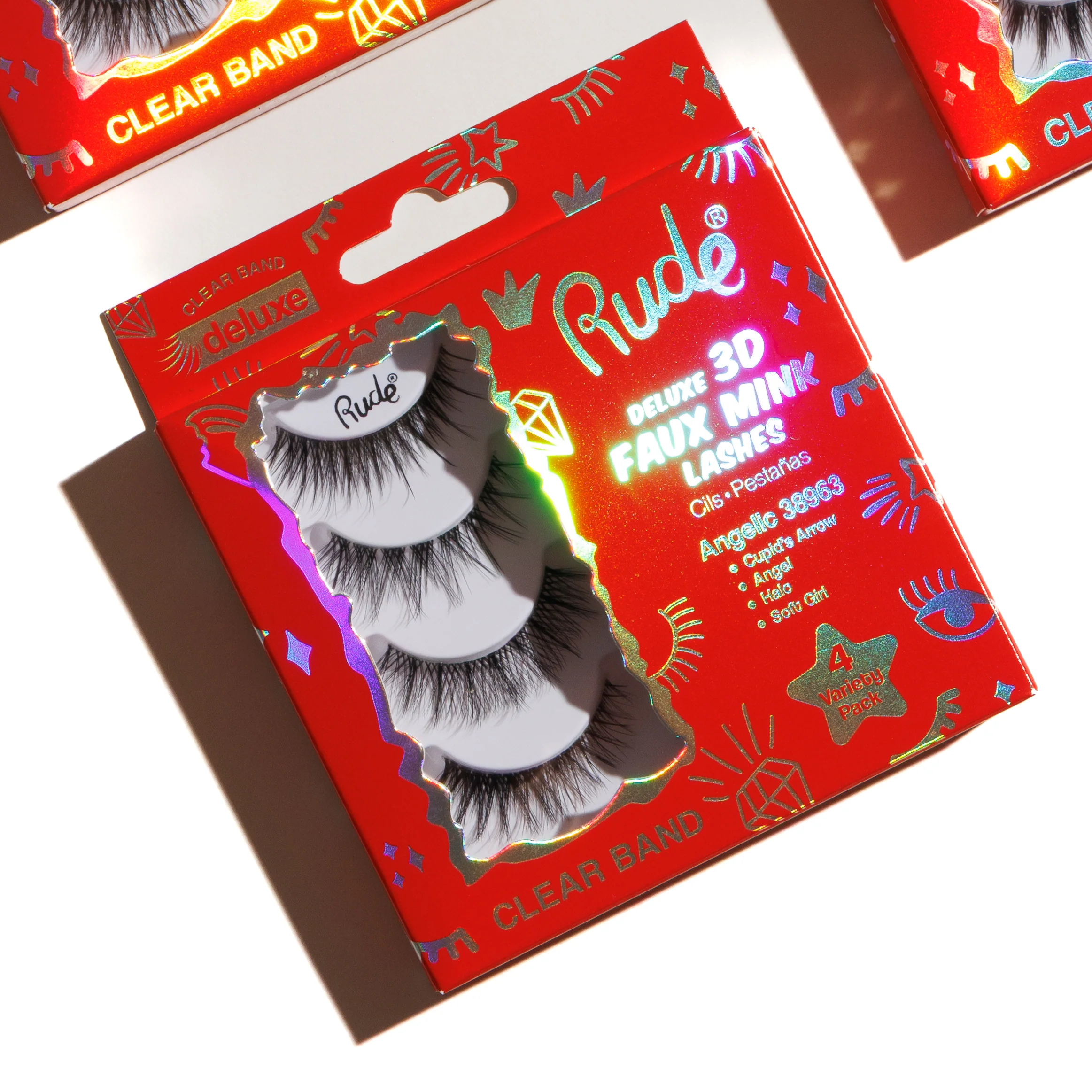 Deluxe 3D Faux Mink Lashes 4 Variety Pack - Image 8