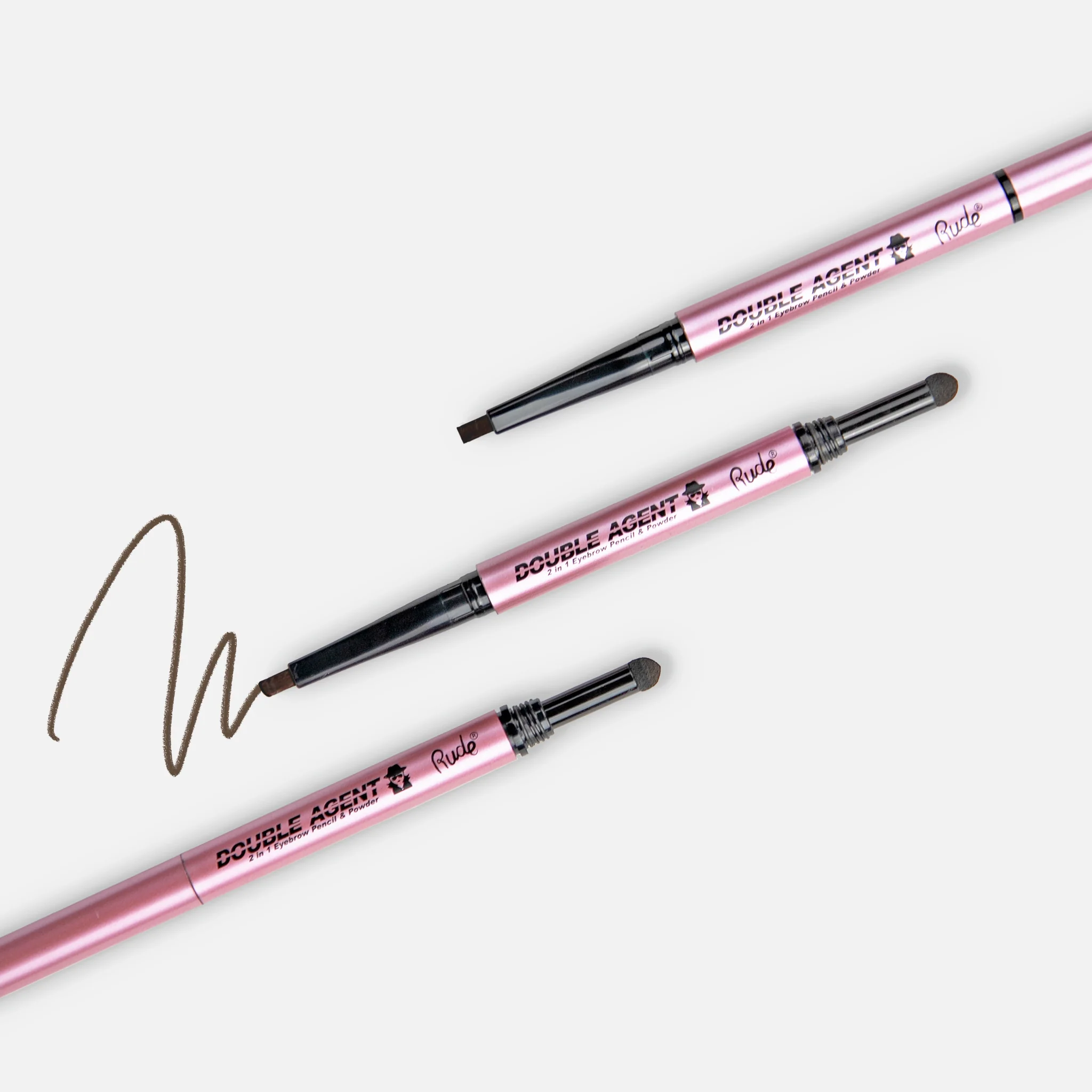 Double Agent 2 in 1 Eyebrow Pencil and Powder - Image 5