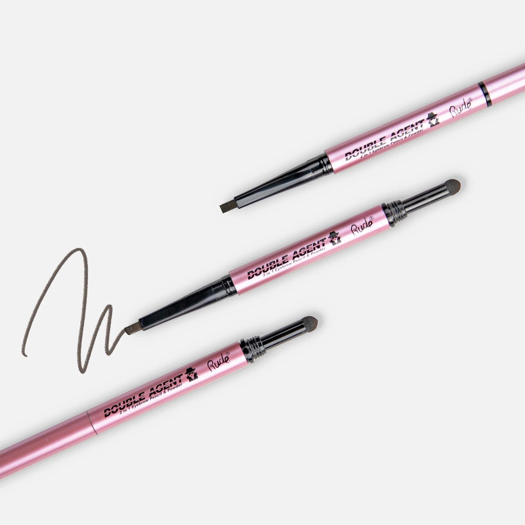 Double Agent 2 in 1 Eyebrow Pencil and Powder - Image 9