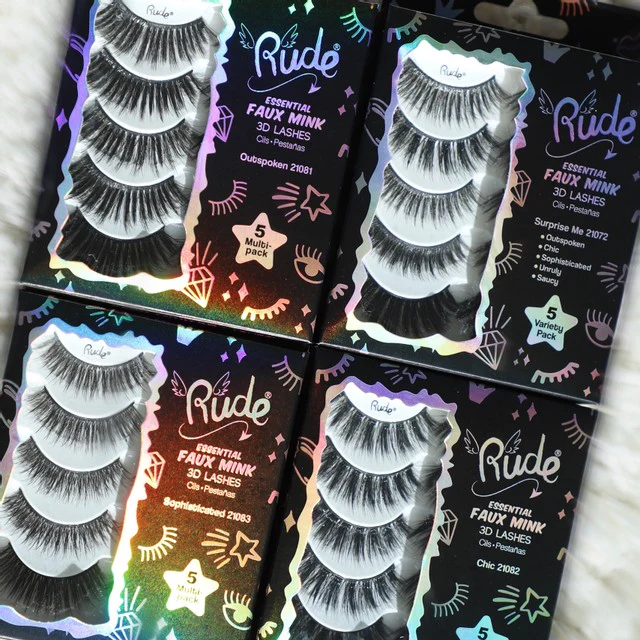 Essential Faux Mink 3D Lashes 5 Multi-Pack - Image 7
