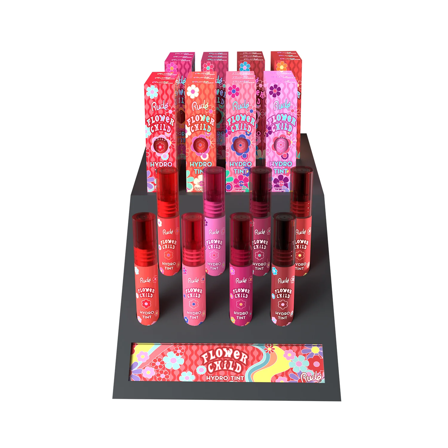 Flower Child Hydro Tint Display Set, 64 pcs