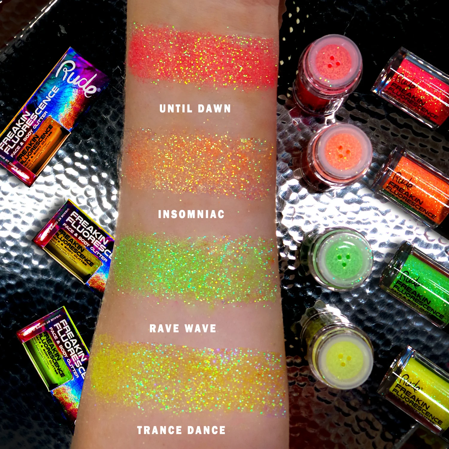 Freakin Fluorescence Face and Body Glitter - Image 3