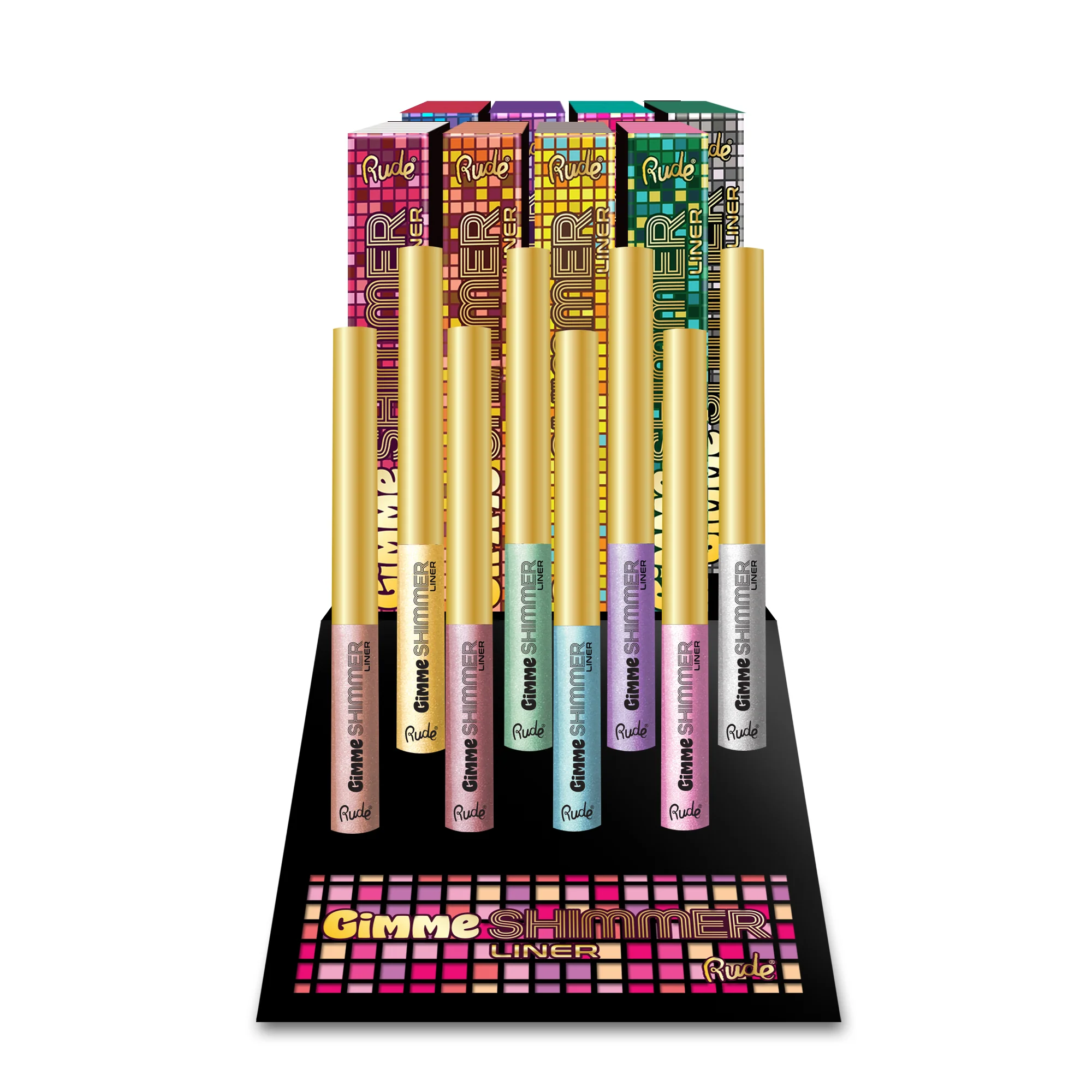 Gimme Shimmer Liner Display Set, 64 pcs