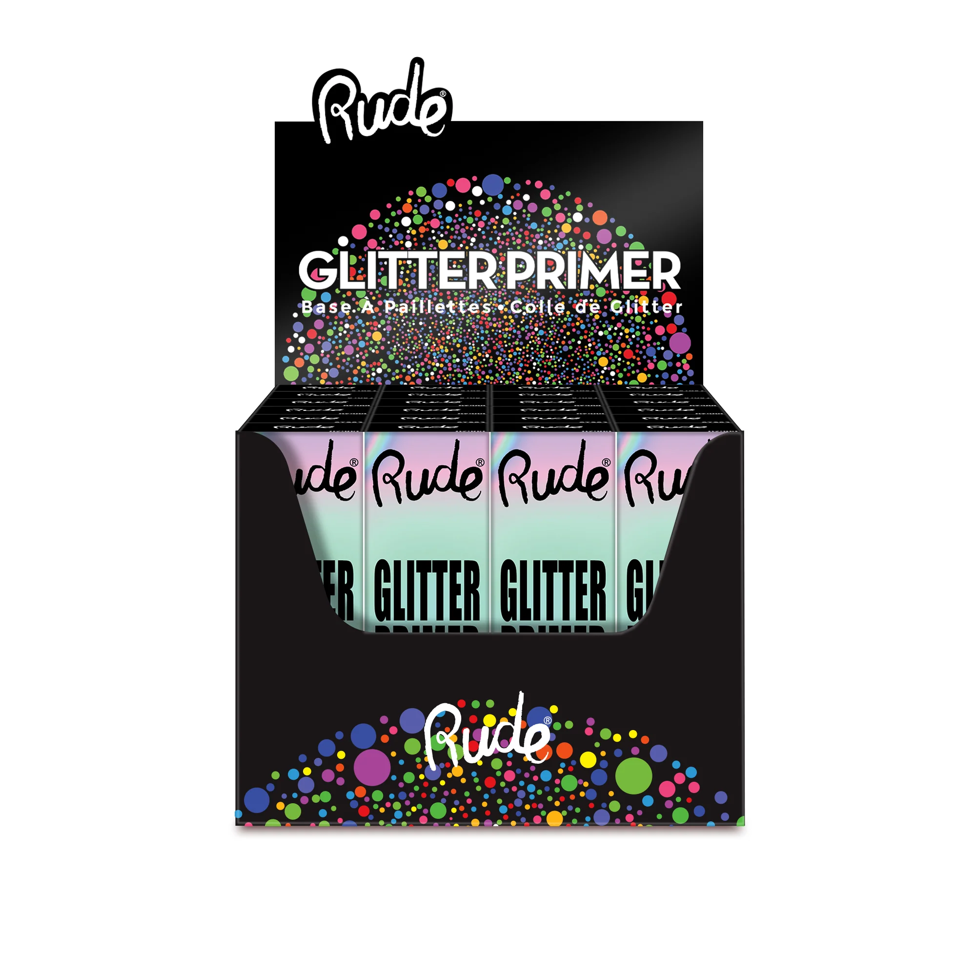 Glitter Primer Paper Display, 24pcs