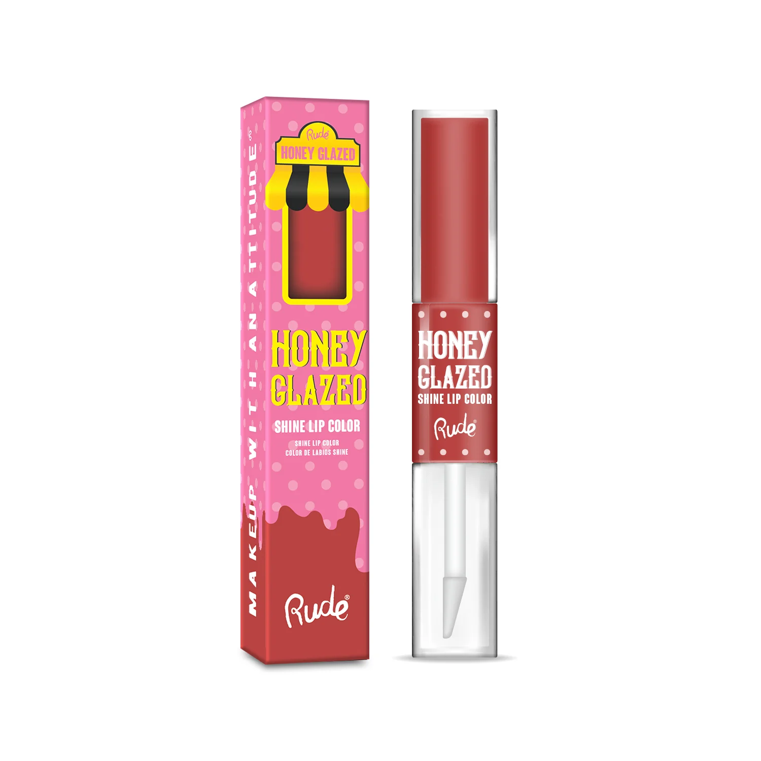 Honey Glazed Shine Lip Color Display Set, 64 pcs - Image 7