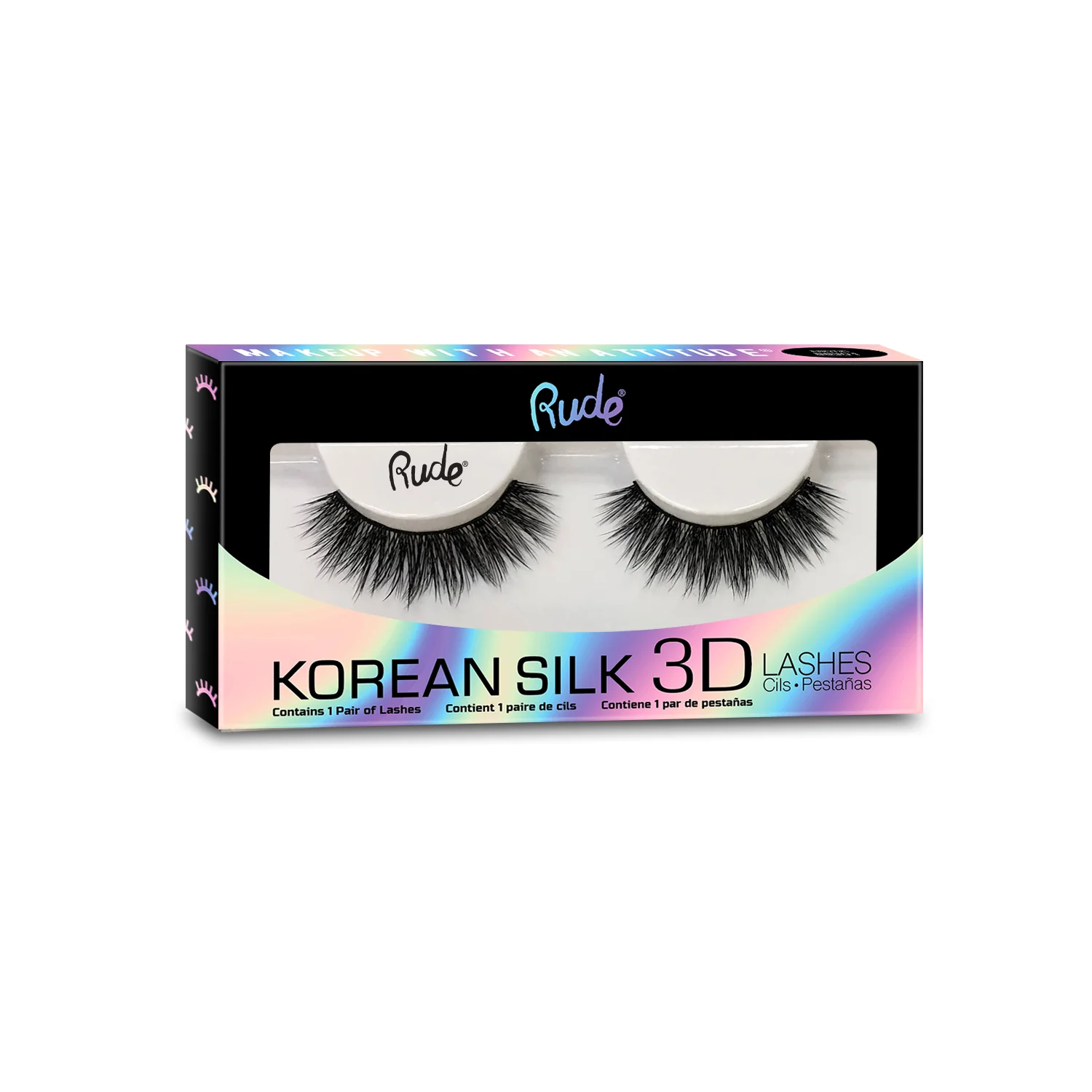 Lush - Korean Silk 3D Lashes Foam Board Display Set, 36 pcs - Image 2