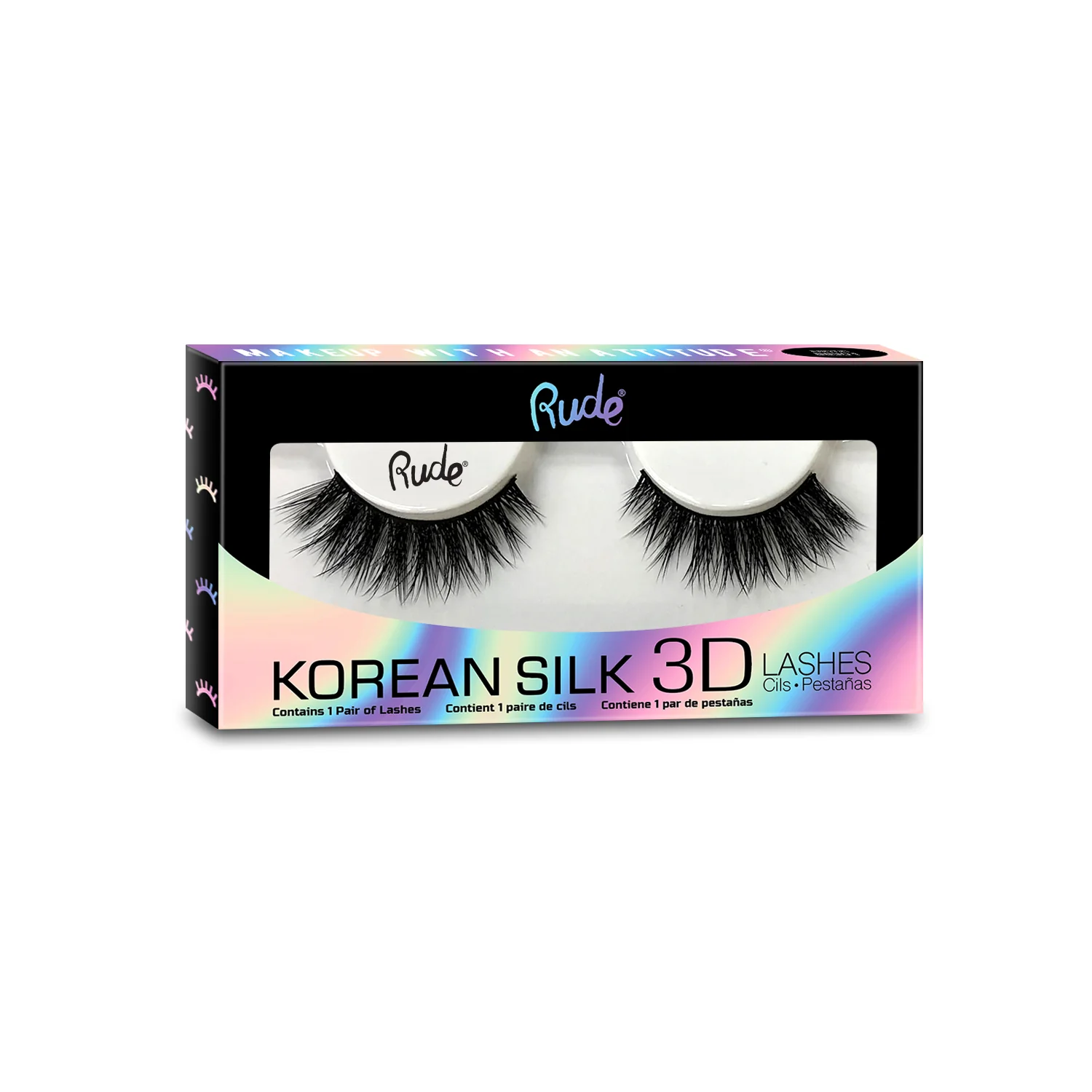 Lush - Korean Silk 3D Lashes Foam Board Display Set, 36 pcs - Image 3