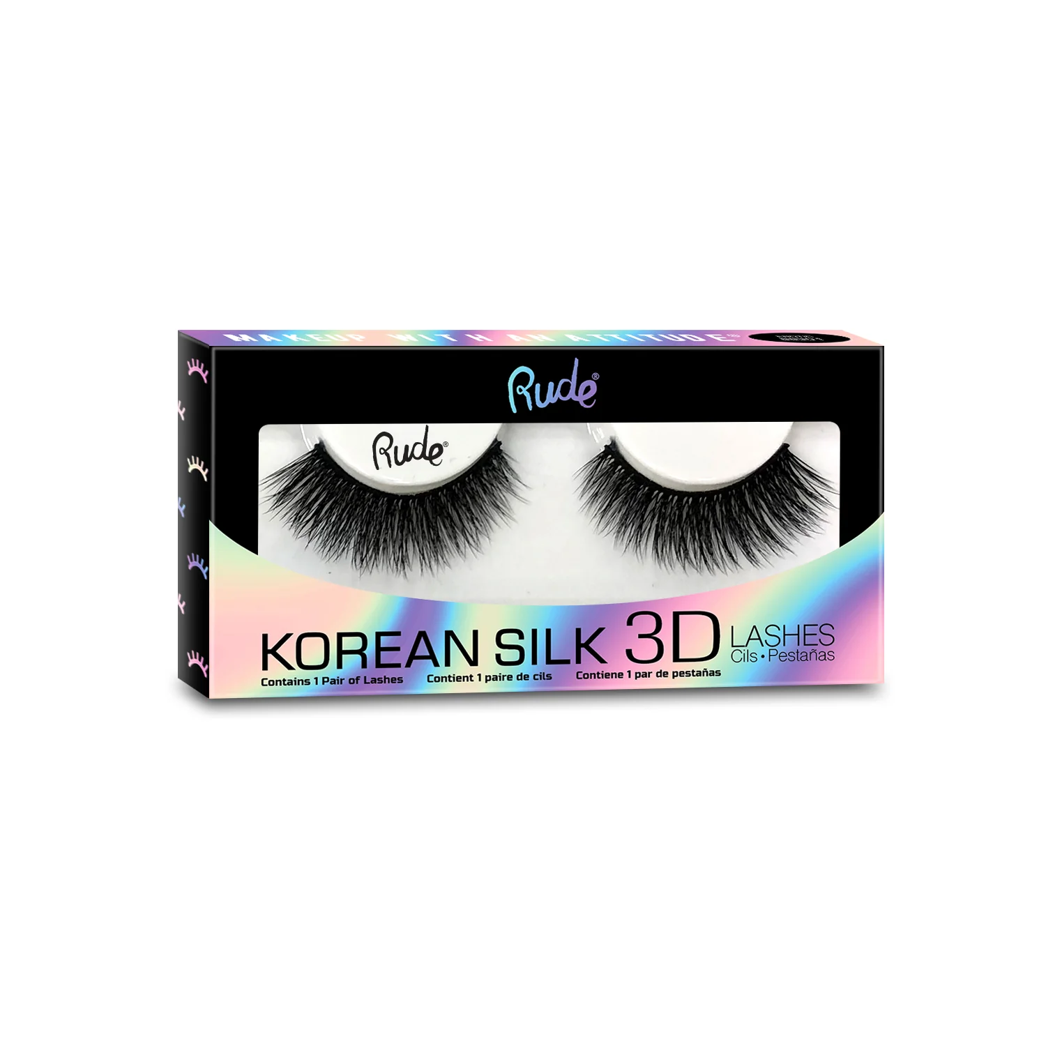 Lush - Korean Silk 3D Lashes Foam Board Display Set, 36 pcs - Image 5