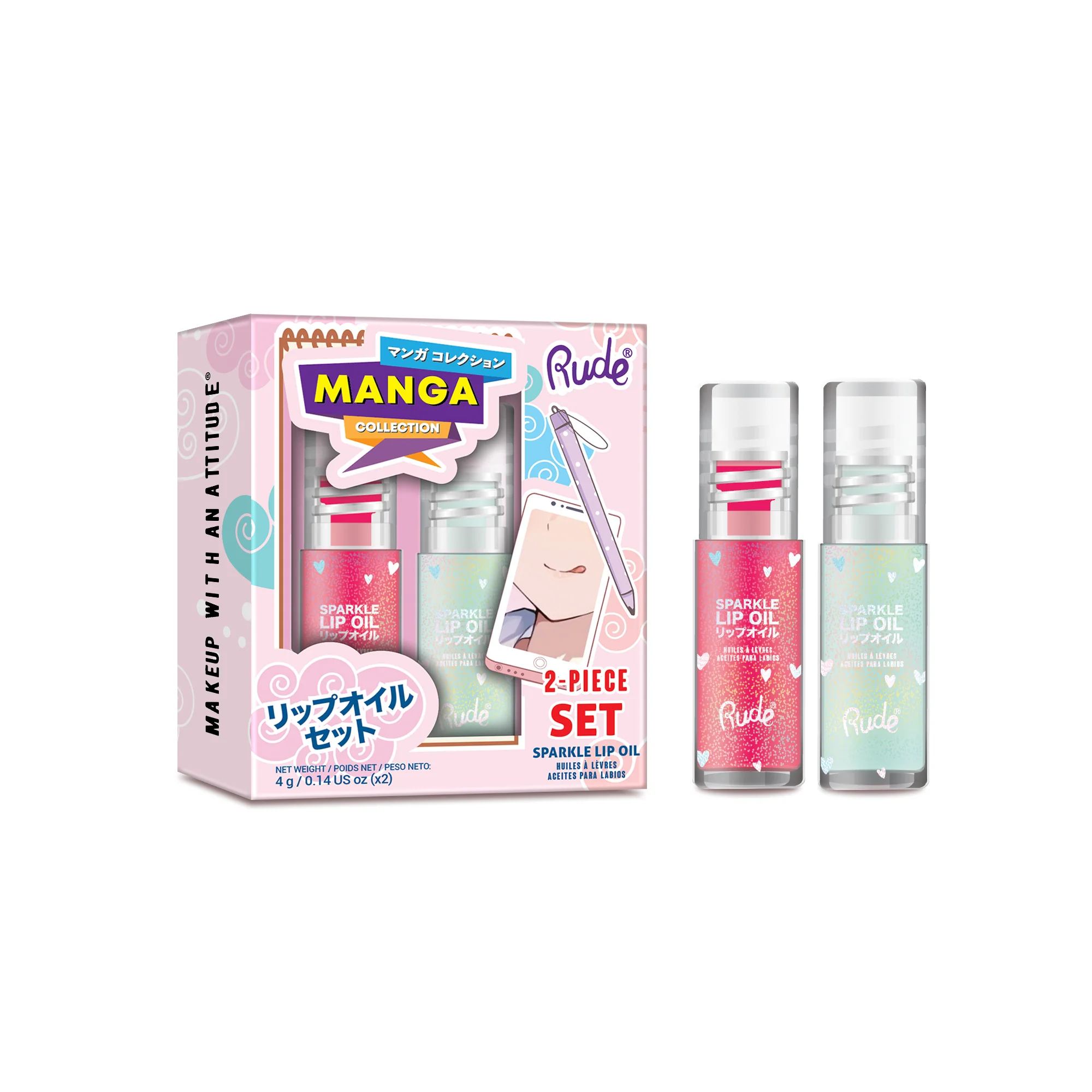 Manga Collection Sparkle Lip Oil Duo - Image 4