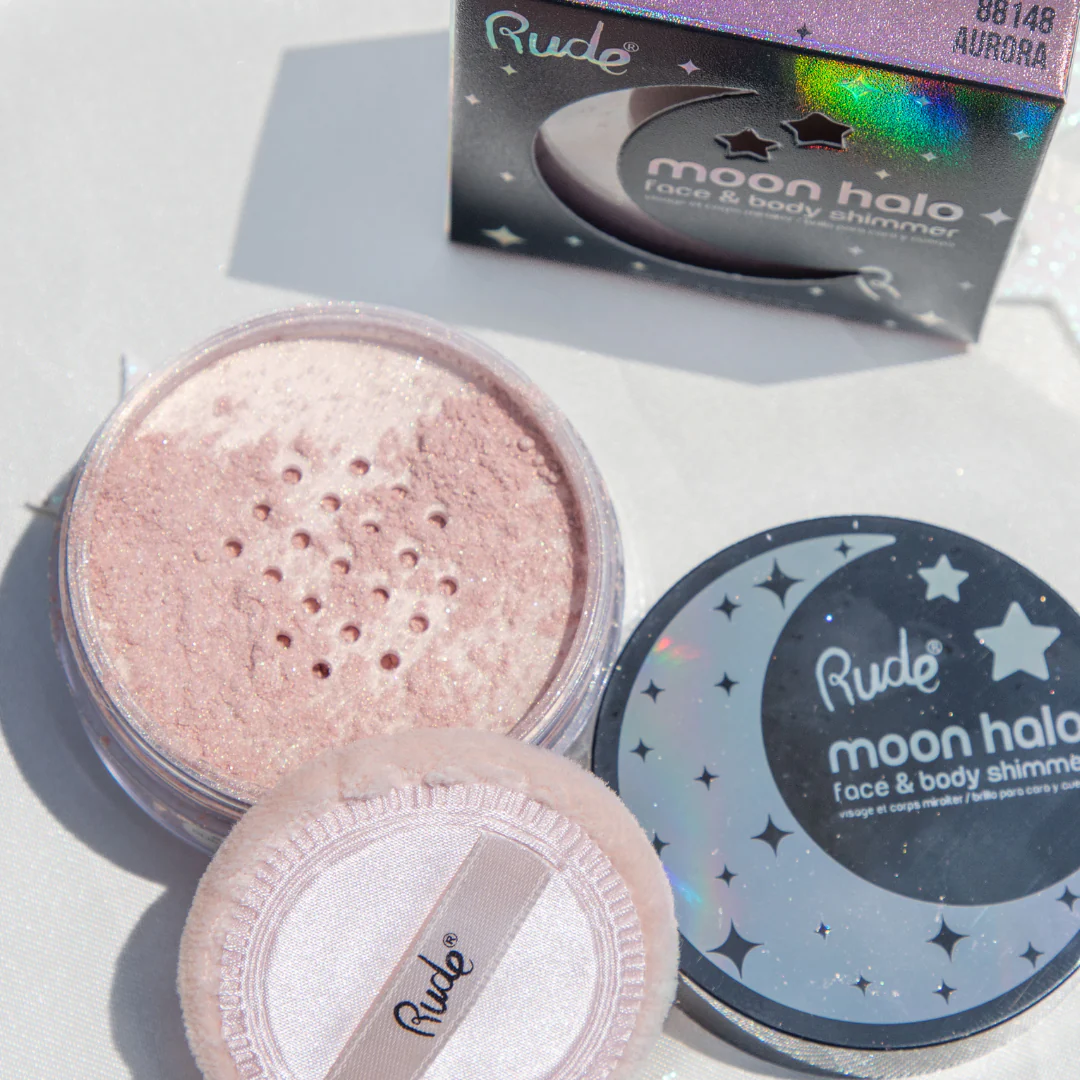 Moon Halo Face & Body Shimmer Display Set, 24pcs - Image 3