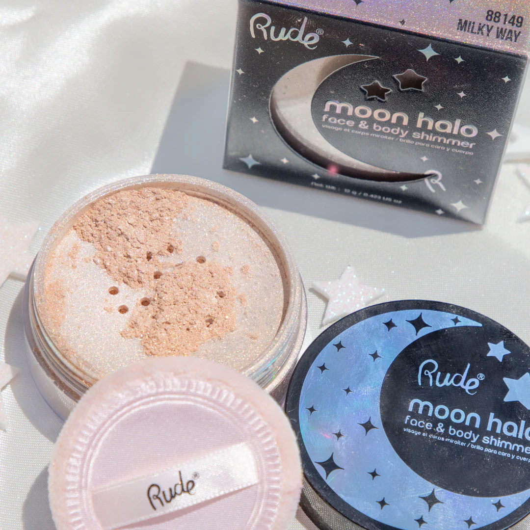 Moon Halo Face & Body Shimmer Display Set, 24pcs - Image 5