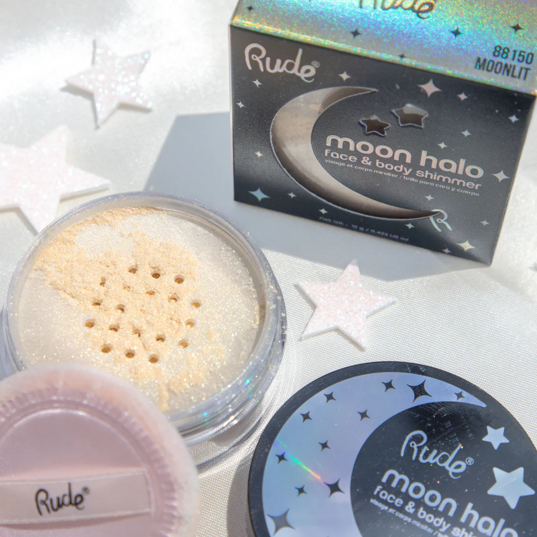 Moon Halo Face & Body Shimmer Display Set, 24pcs - Image 7