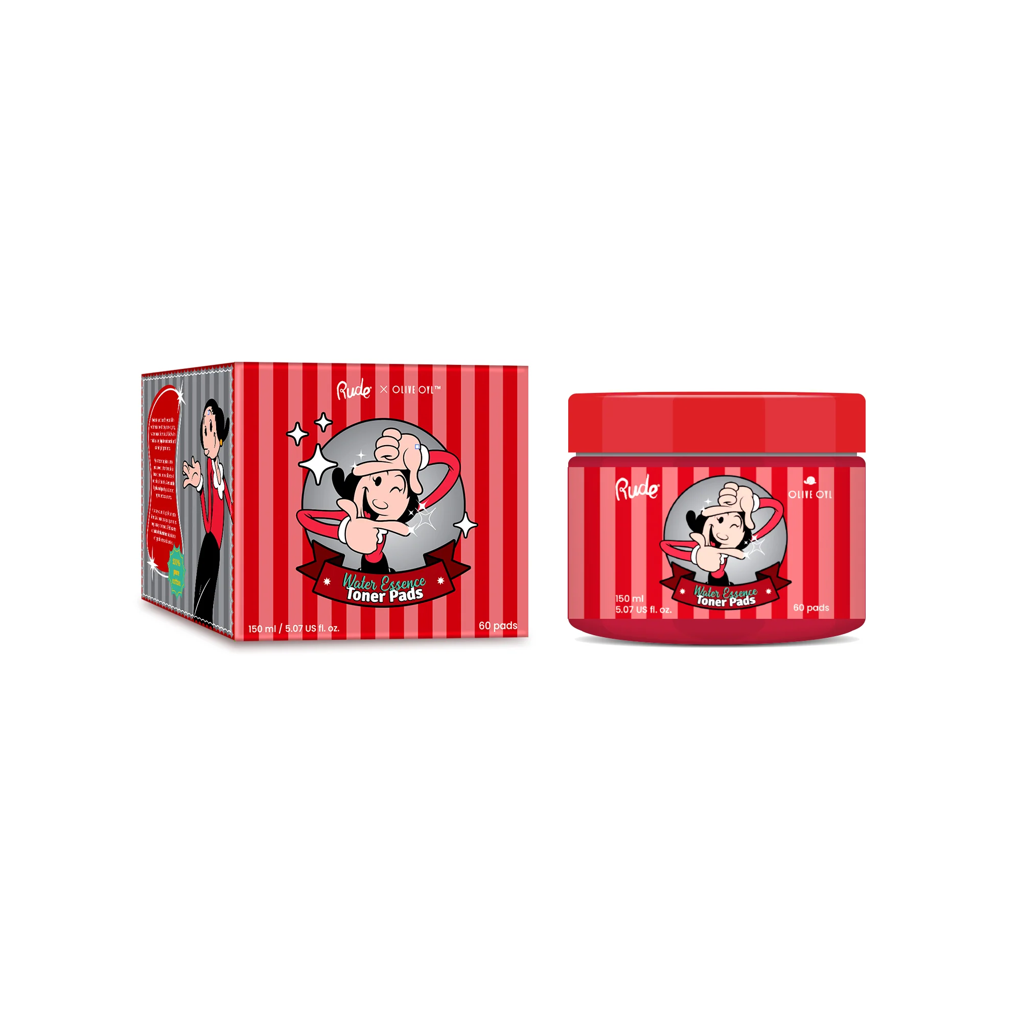 Olive Oyl Water Essence Toner Pads - Image 3