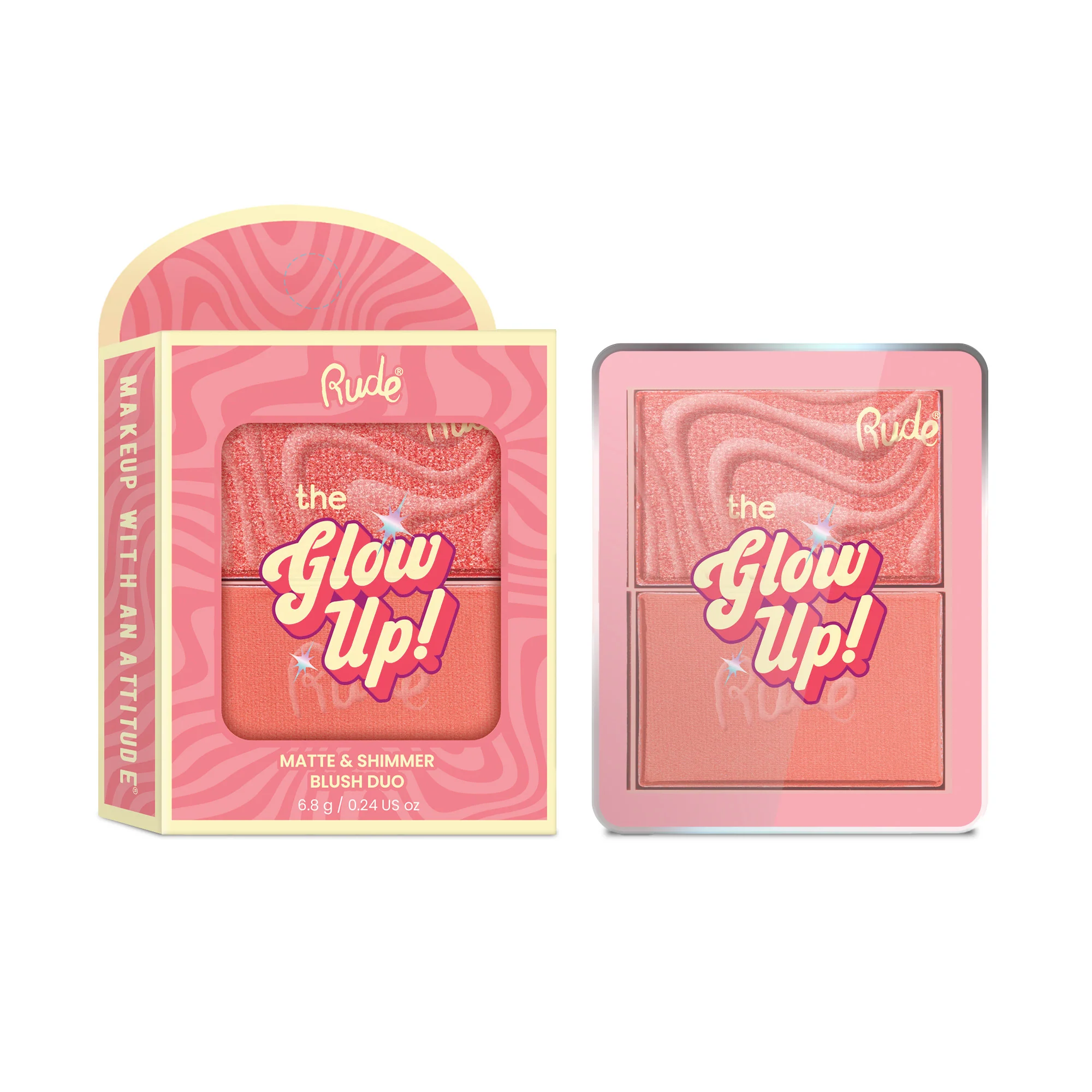 The Glow Up! Matte & Shimmer Blush Duo - Image 10